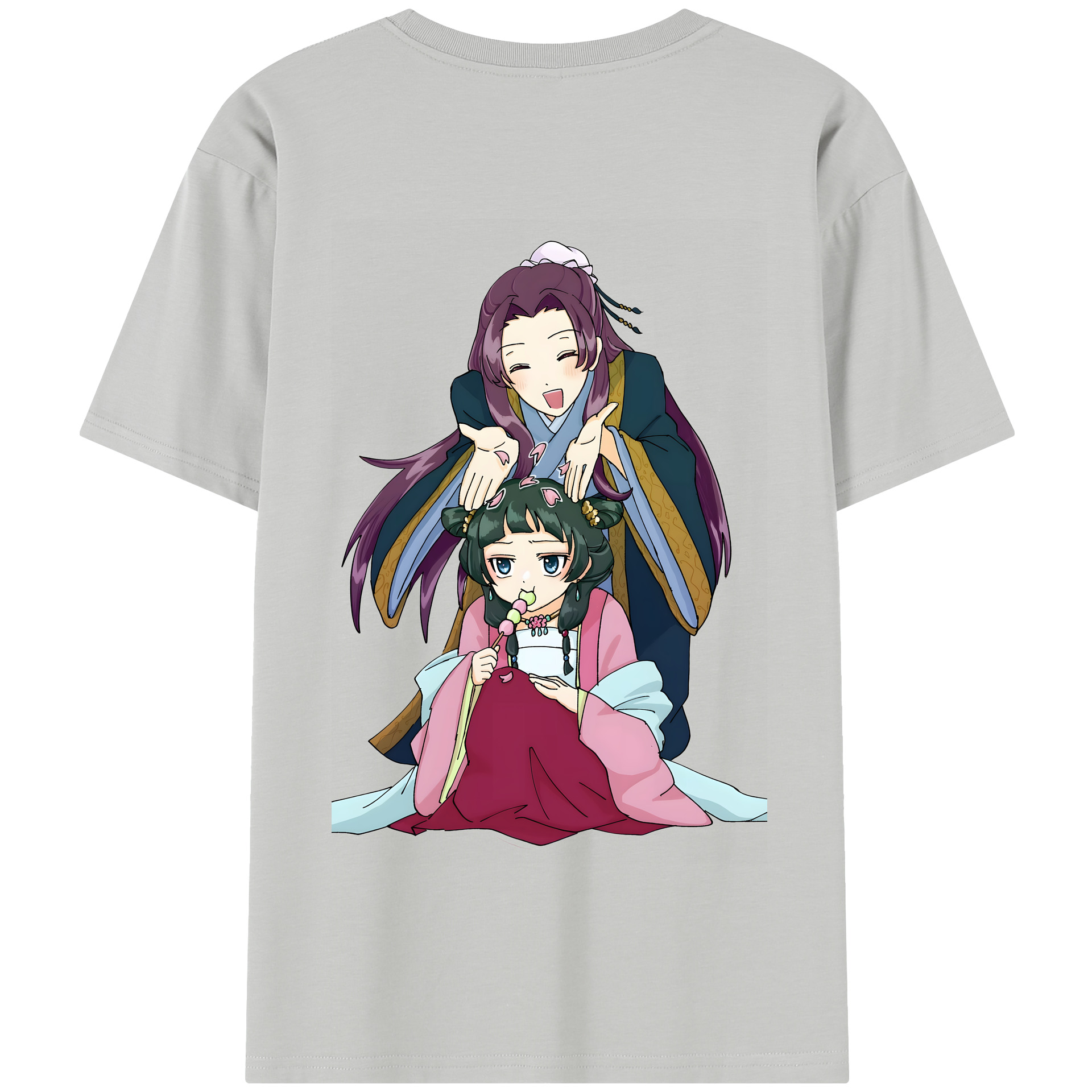 （画像用） 薬屋のひとりごと The Apothecary Diaries 綿100％半袖Tシャツ（背面プリント）