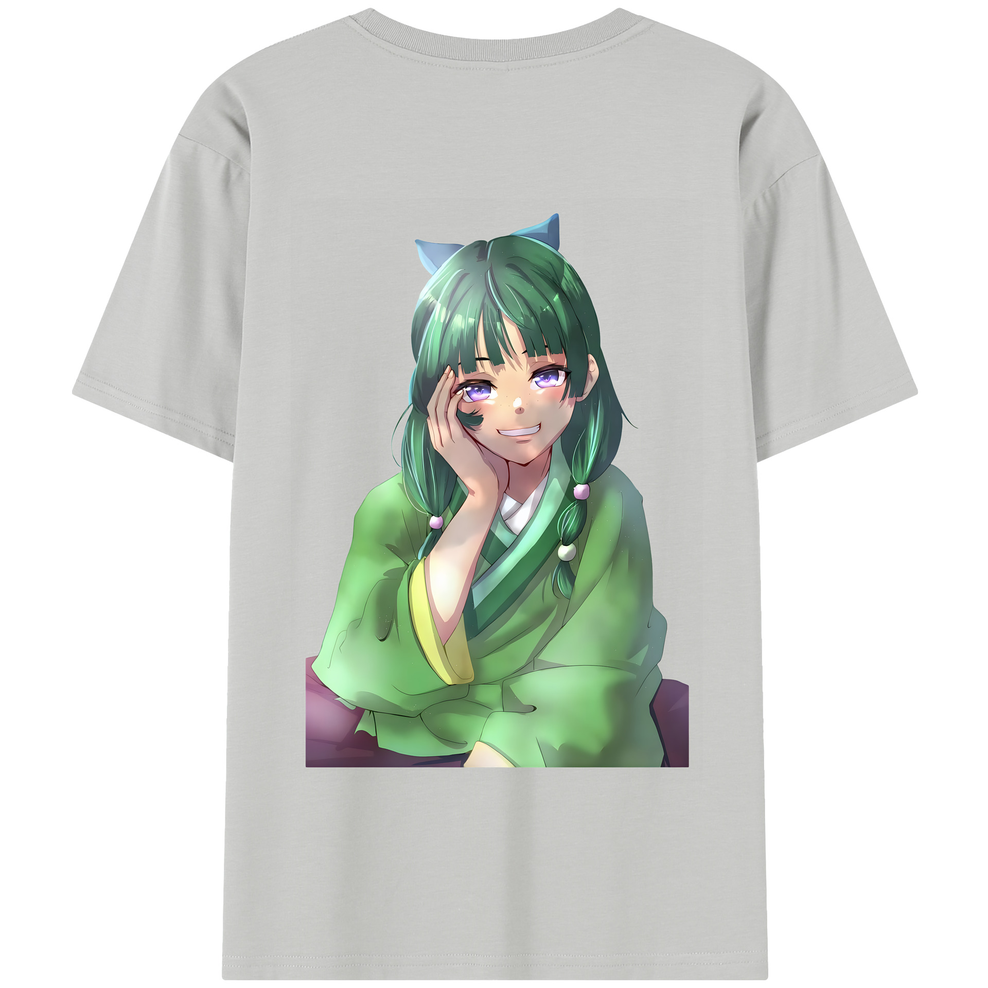 （画像用） 薬屋のひとりごと The Apothecary Diaries 綿100％半袖Tシャツ（背面プリント）