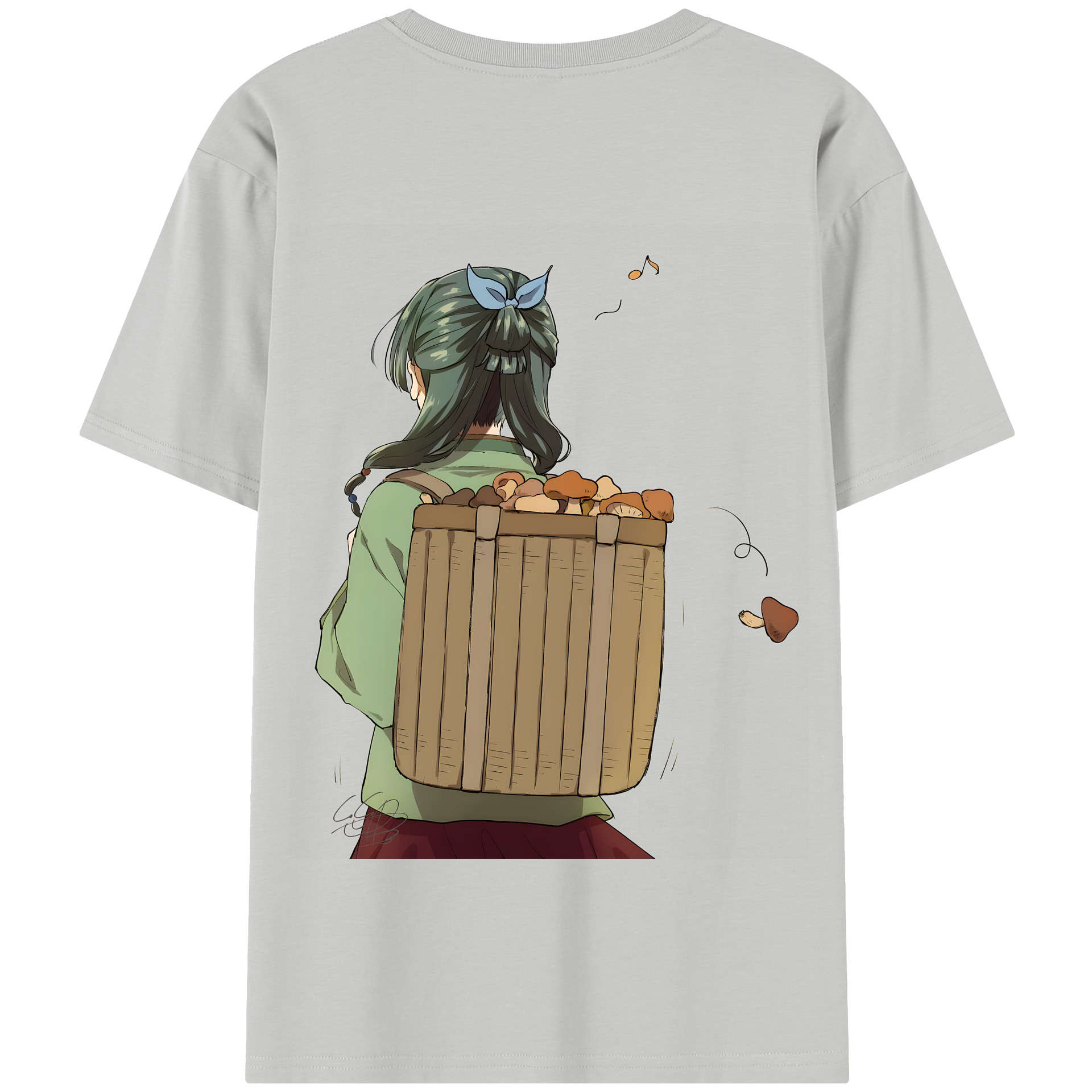 （画像用） 薬屋のひとりごと The Apothecary Diaries 綿100％半袖Tシャツ（背面プリント）