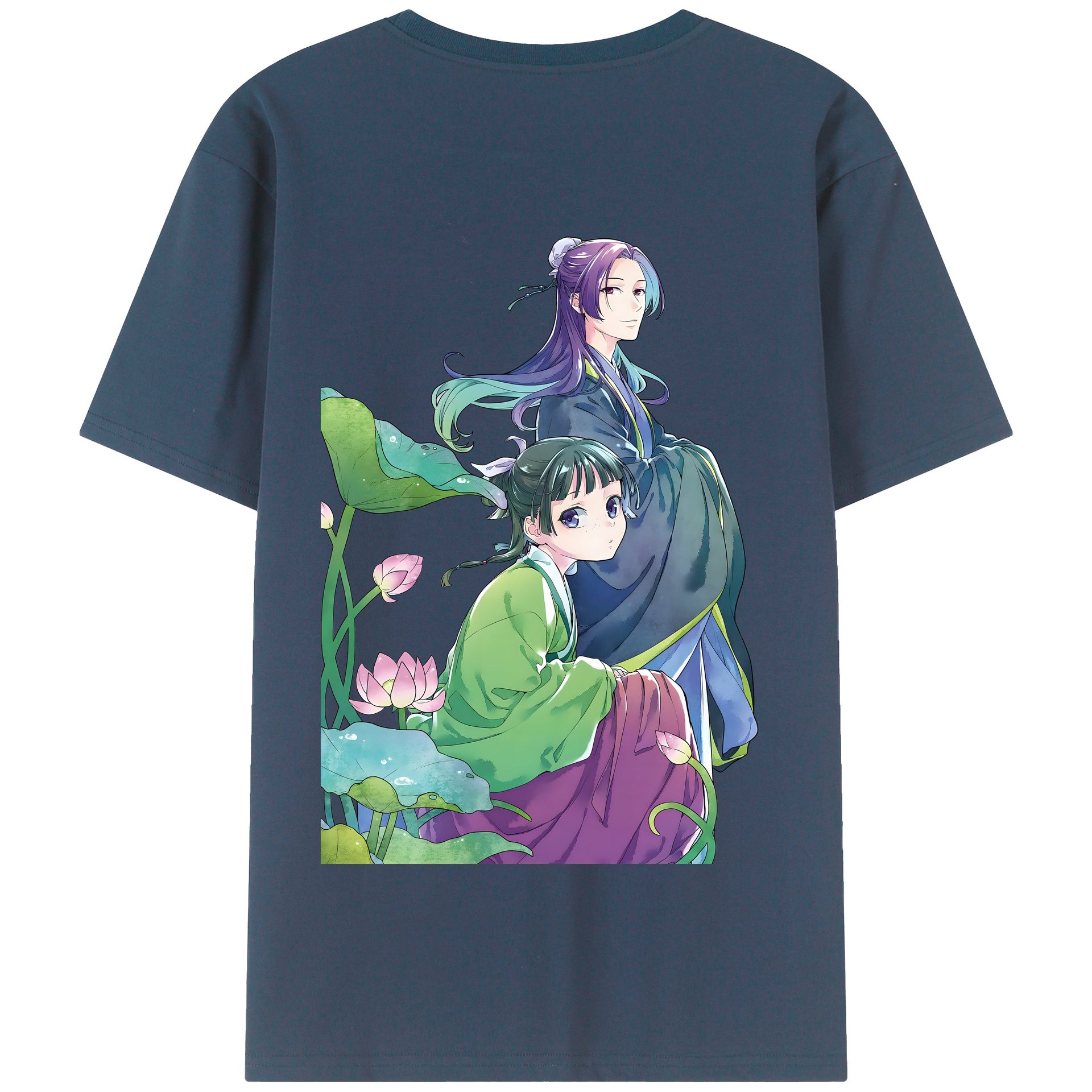 （画像用） 薬屋のひとりごと The Apothecary Diaries 綿100％半袖Tシャツ（背面プリント）