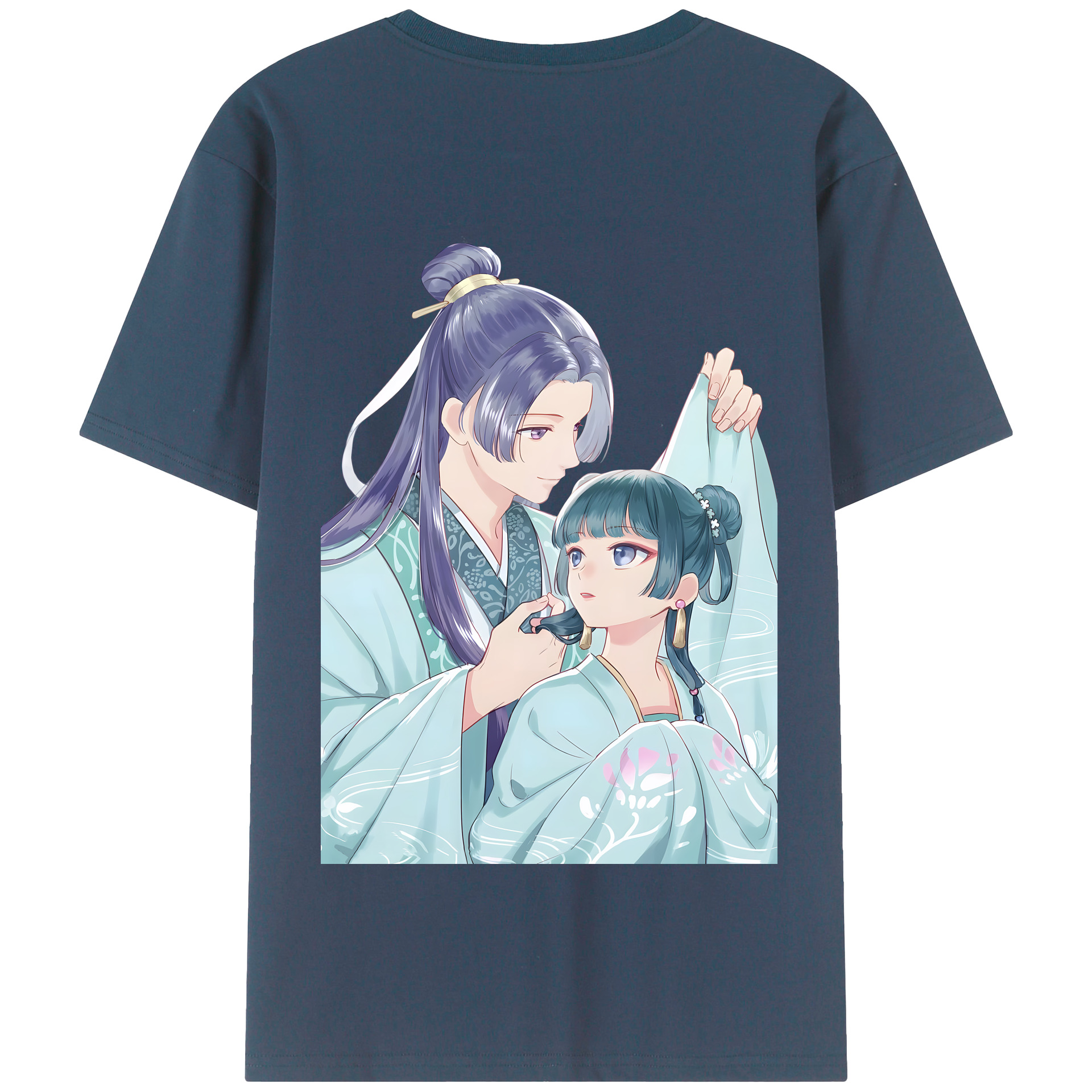 （画像用） 薬屋のひとりごと The Apothecary Diaries 綿100％半袖Tシャツ（背面プリント）