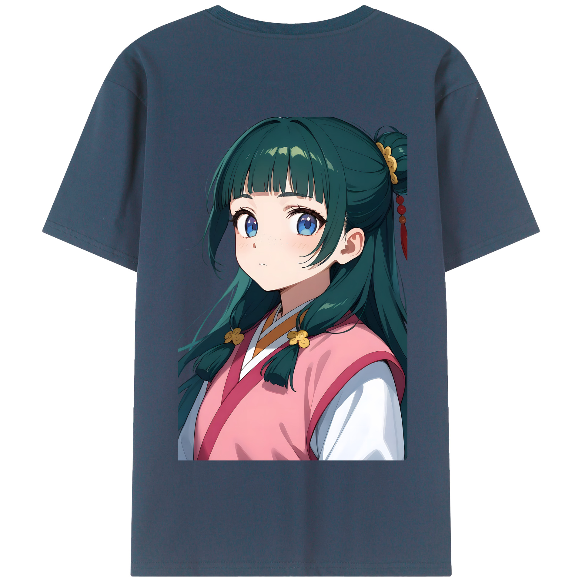 （画像用） 薬屋のひとりごと The Apothecary Diaries 綿100％半袖Tシャツ（背面プリント）