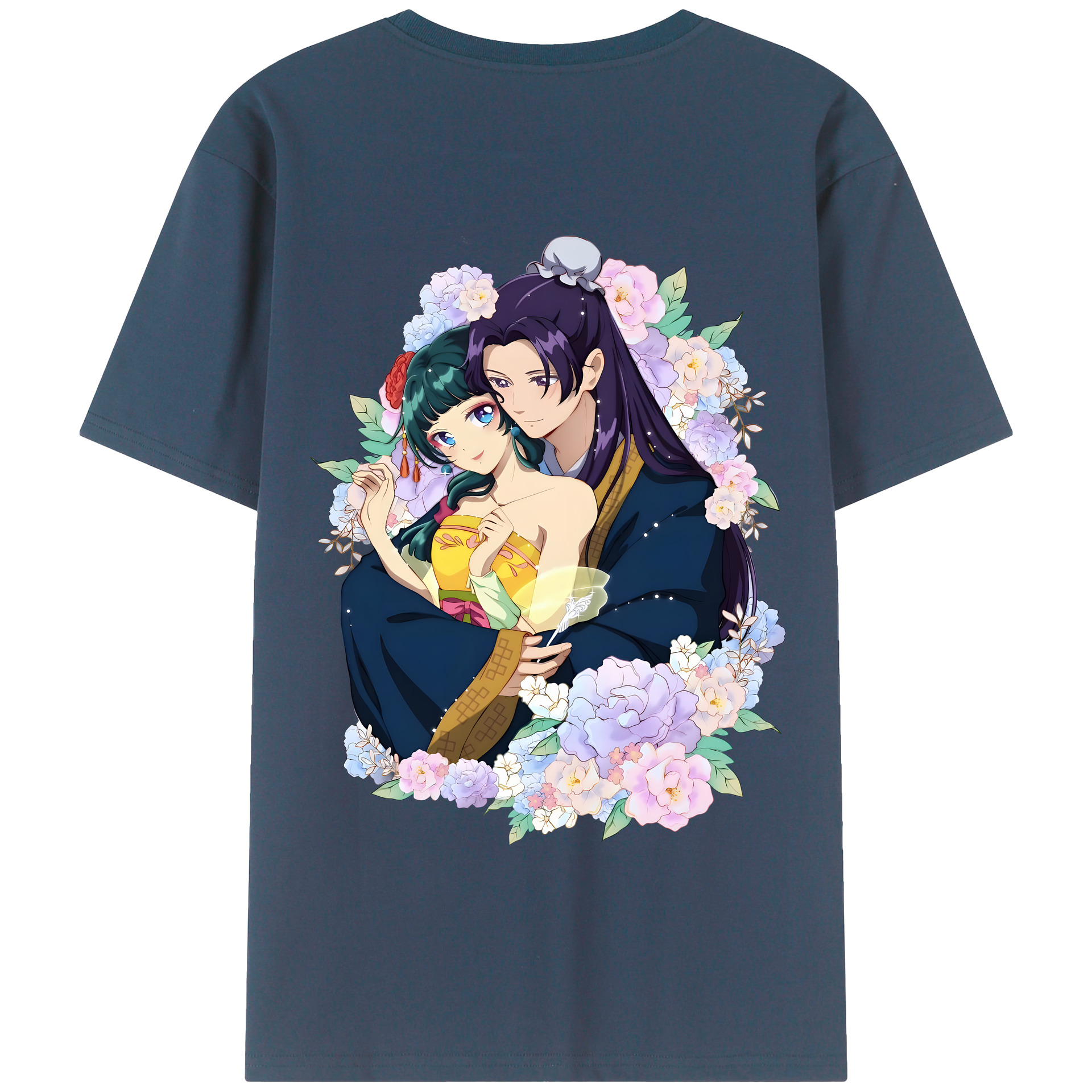 （画像用） 薬屋のひとりごと The Apothecary Diaries 綿100％半袖Tシャツ（背面プリント）