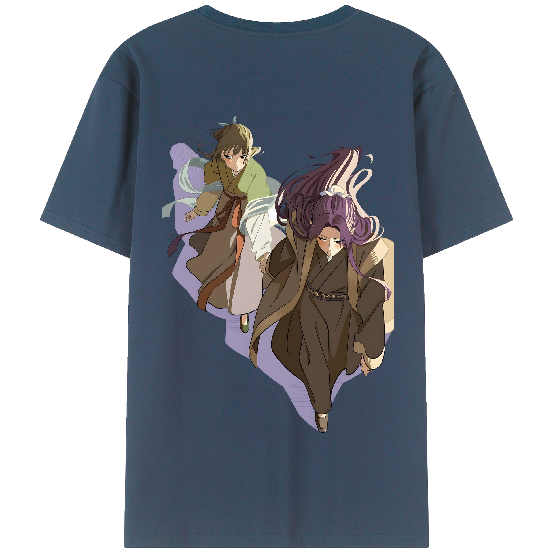 （画像用） 薬屋のひとりごと The Apothecary Diaries 綿100％半袖Tシャツ（背面プリント）
