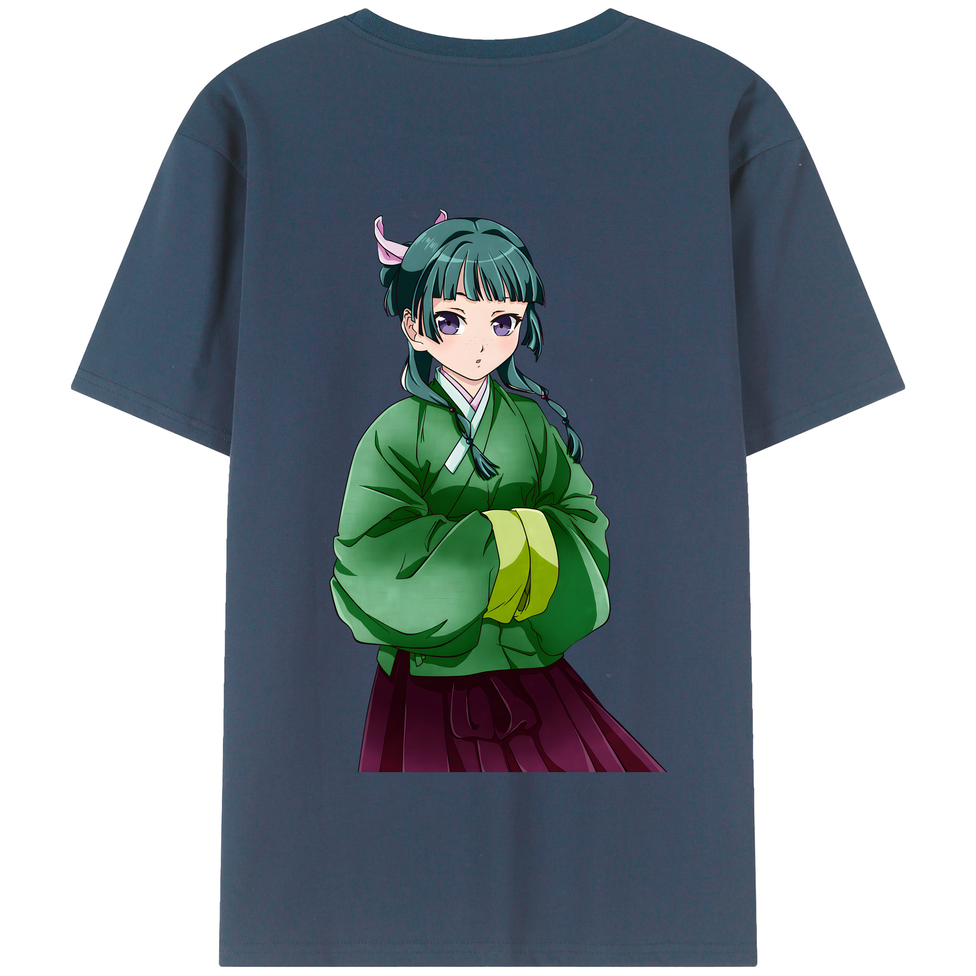 （画像用） 薬屋のひとりごと The Apothecary Diaries 綿100％半袖Tシャツ（背面プリント）