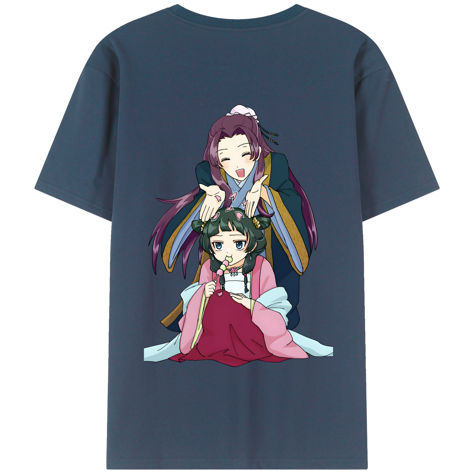 （画像用） 薬屋のひとりごと The Apothecary Diaries 綿100％半袖Tシャツ（背面プリント）