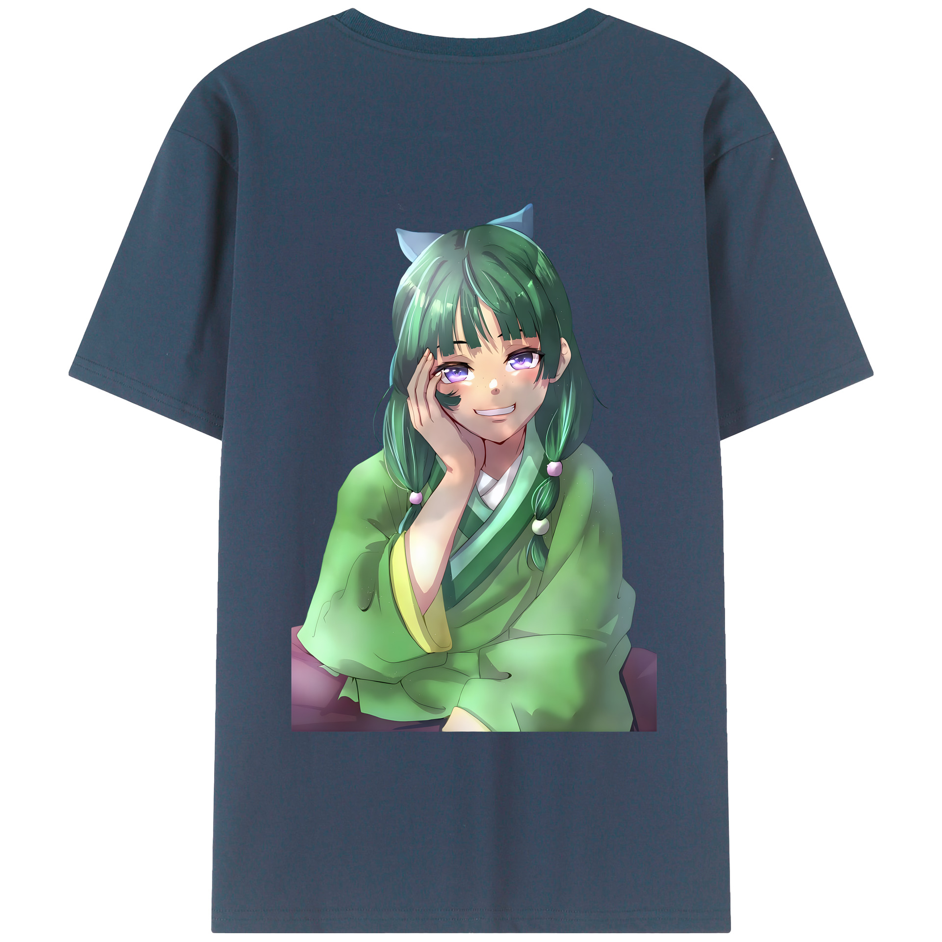 （画像用） 薬屋のひとりごと The Apothecary Diaries 綿100％半袖Tシャツ（背面プリント）