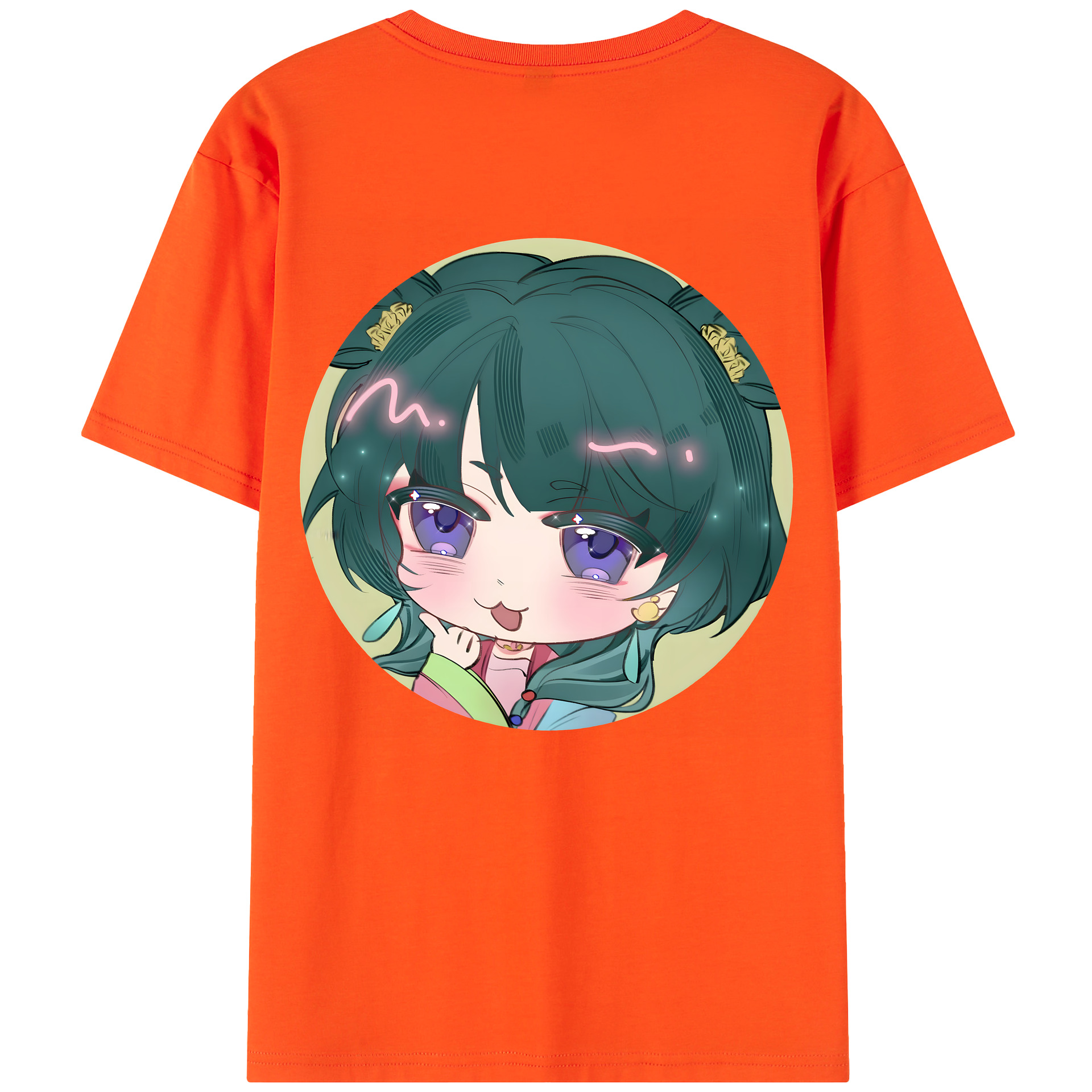（画像用） 薬屋のひとりごと The Apothecary Diaries 綿100％半袖Tシャツ（背面プリント）