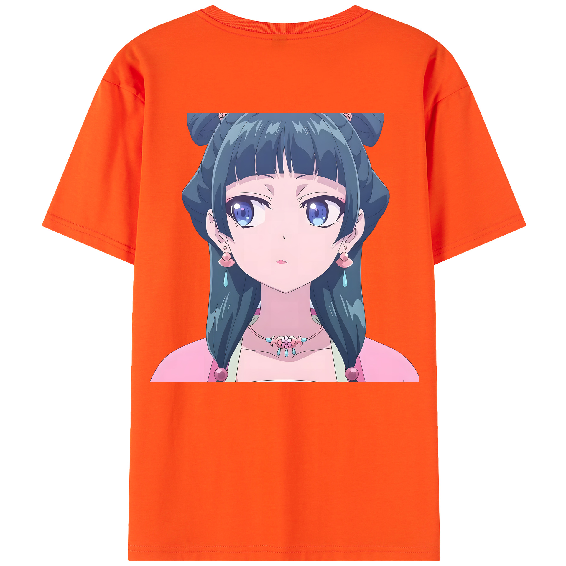 （画像用） 薬屋のひとりごと The Apothecary Diaries 綿100％半袖Tシャツ（背面プリント）