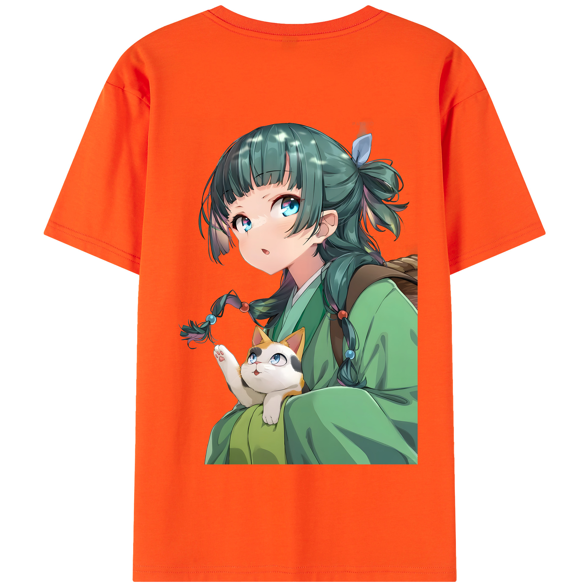 （画像用） 薬屋のひとりごと The Apothecary Diaries 綿100％半袖Tシャツ（背面プリント）
