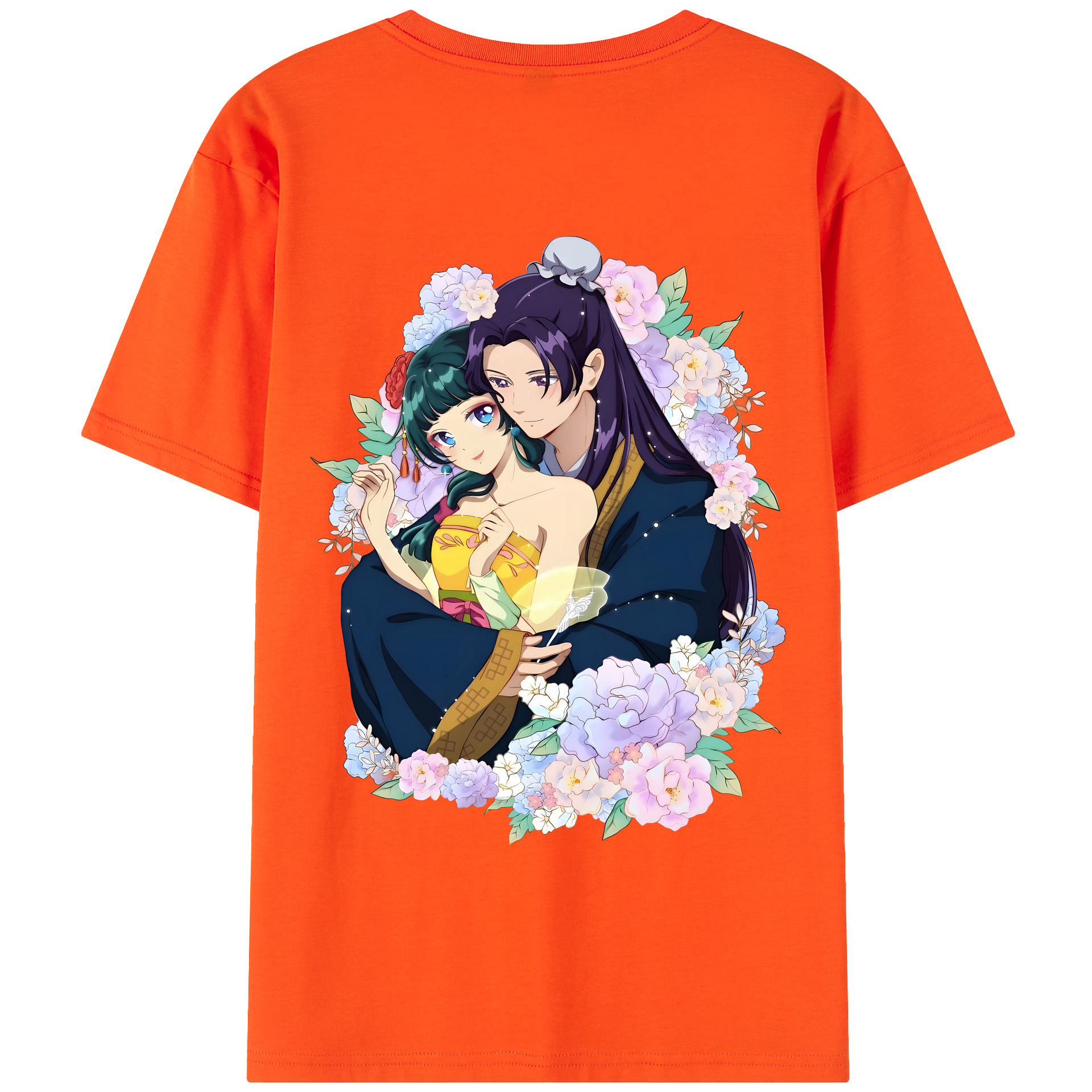 （画像用） 薬屋のひとりごと The Apothecary Diaries 綿100％半袖Tシャツ（背面プリント）