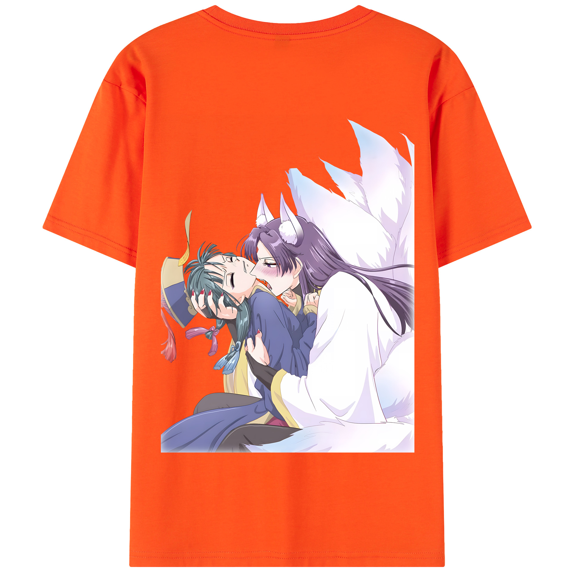 （画像用） 薬屋のひとりごと The Apothecary Diaries 綿100％半袖Tシャツ（背面プリント）