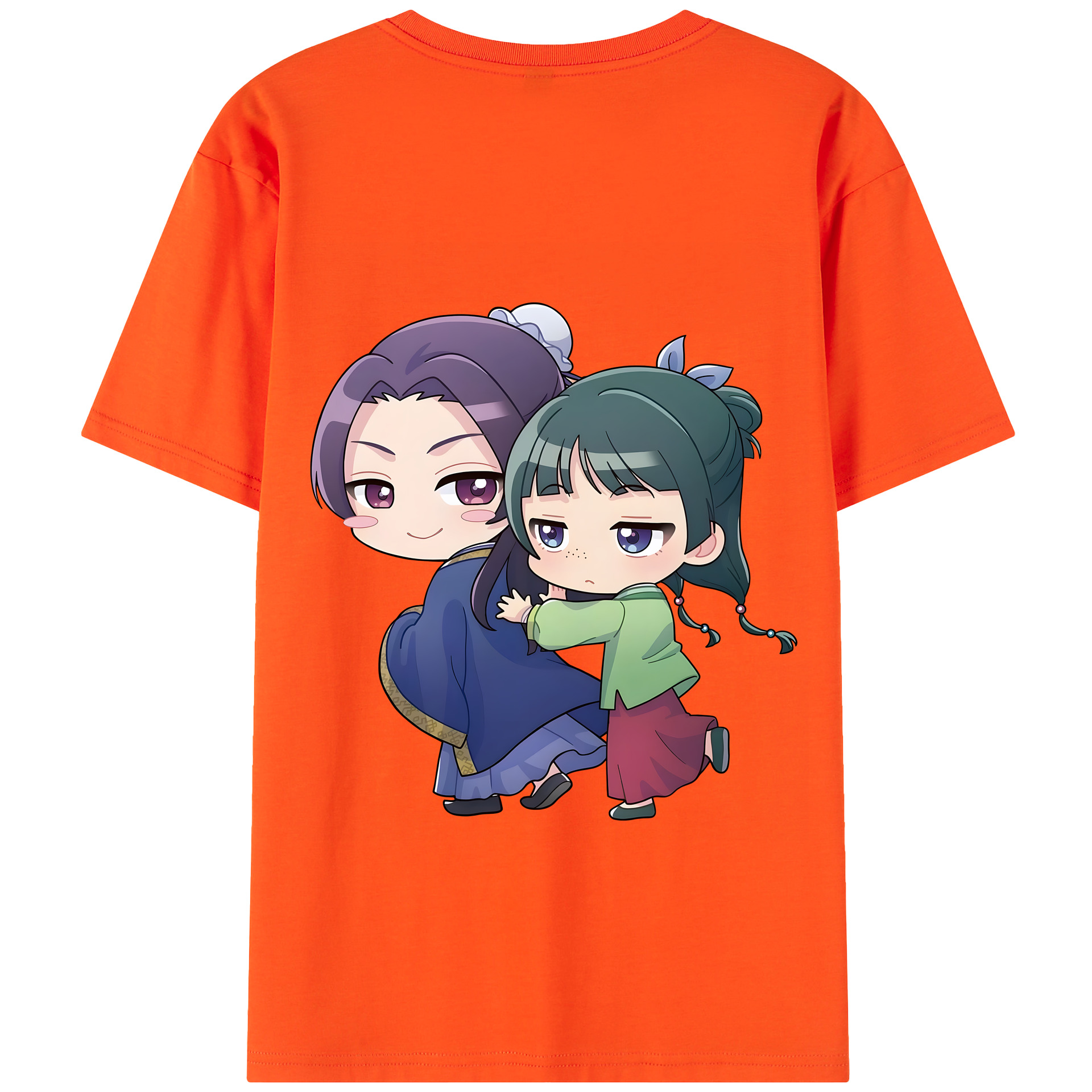 （画像用） 薬屋のひとりごと The Apothecary Diaries 綿100％半袖Tシャツ（背面プリント）