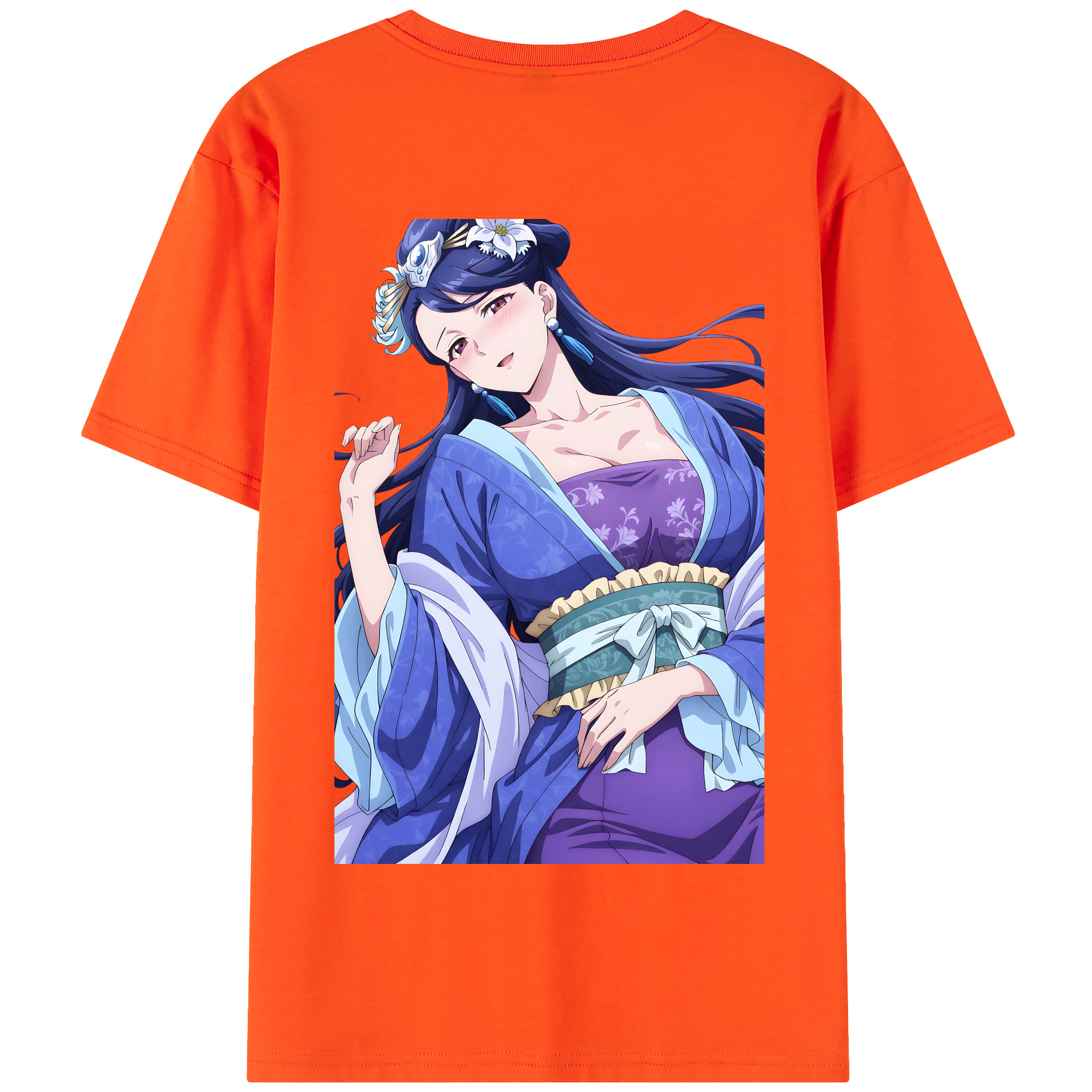 （画像用） 薬屋のひとりごと The Apothecary Diaries 綿100％半袖Tシャツ（背面プリント）