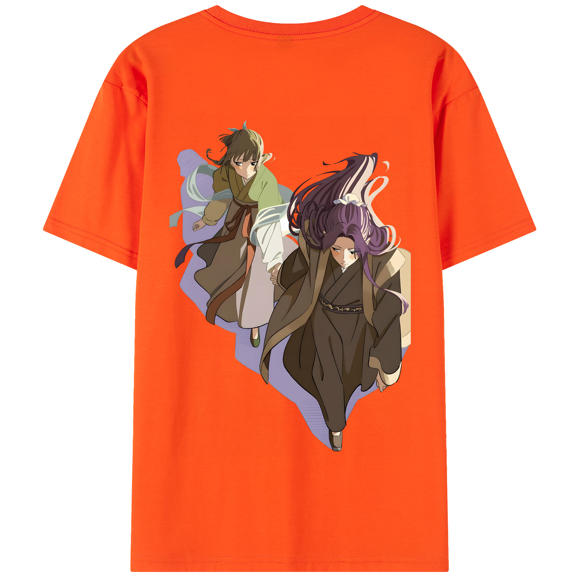 （画像用） 薬屋のひとりごと The Apothecary Diaries 綿100％半袖Tシャツ（背面プリント）