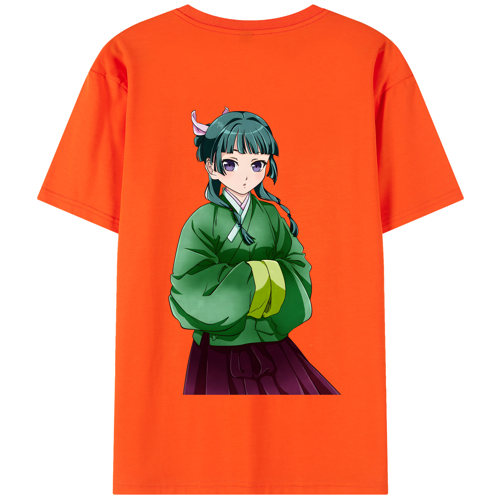 （画像用） 薬屋のひとりごと The Apothecary Diaries 綿100％半袖Tシャツ（背面プリント）