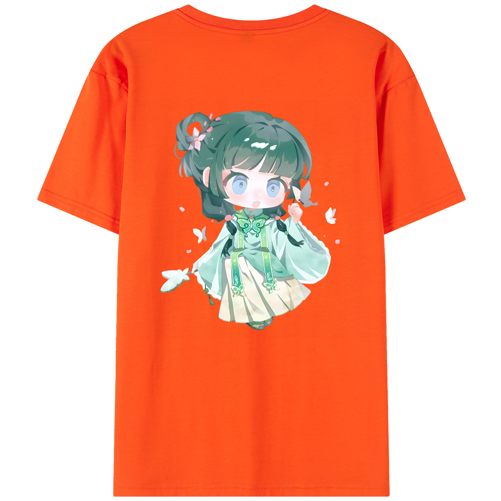（画像用） 薬屋のひとりごと The Apothecary Diaries 綿100％半袖Tシャツ（背面プリント）