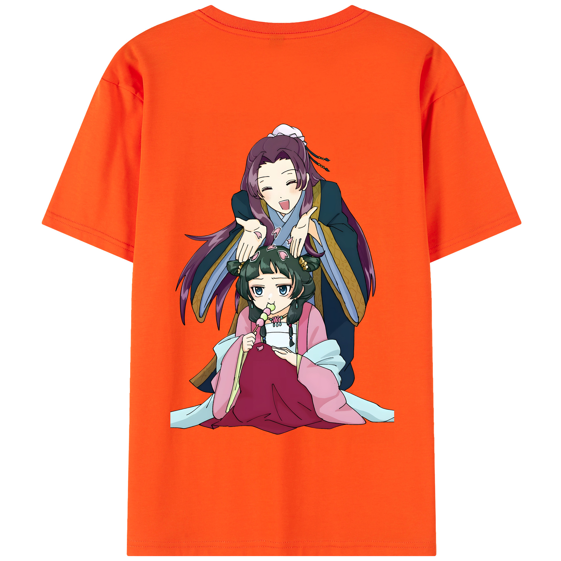 （画像用） 薬屋のひとりごと The Apothecary Diaries 綿100％半袖Tシャツ（背面プリント）