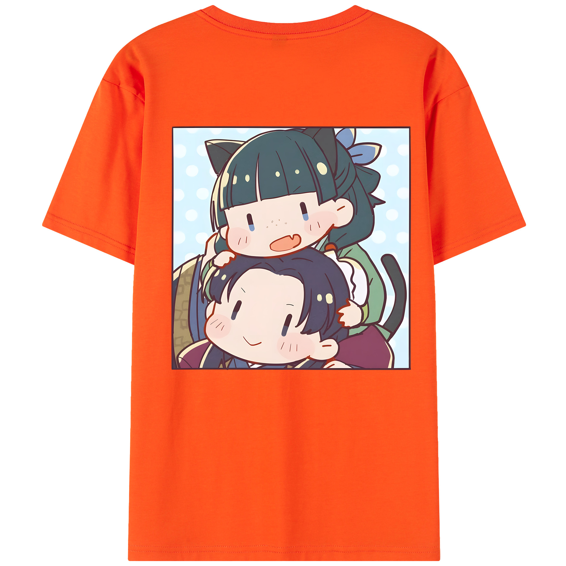 （画像用） 薬屋のひとりごと The Apothecary Diaries 綿100％半袖Tシャツ（背面プリント）