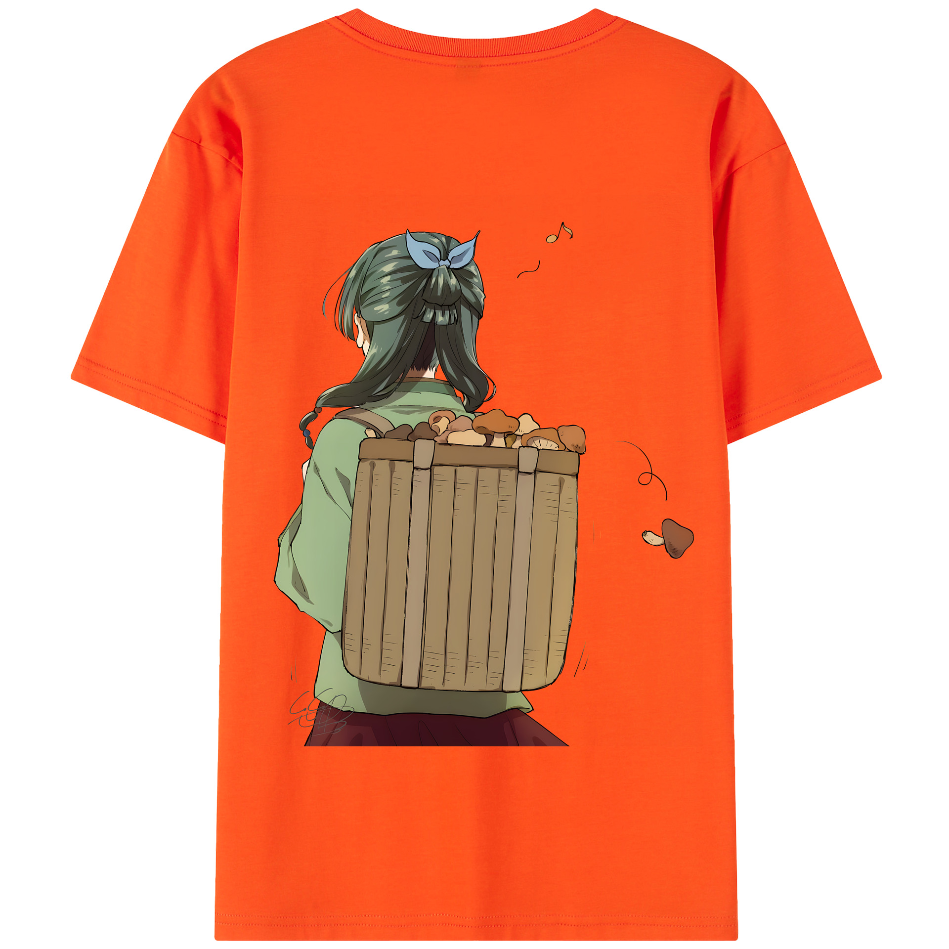 （画像用） 薬屋のひとりごと The Apothecary Diaries 綿100％半袖Tシャツ（背面プリント）