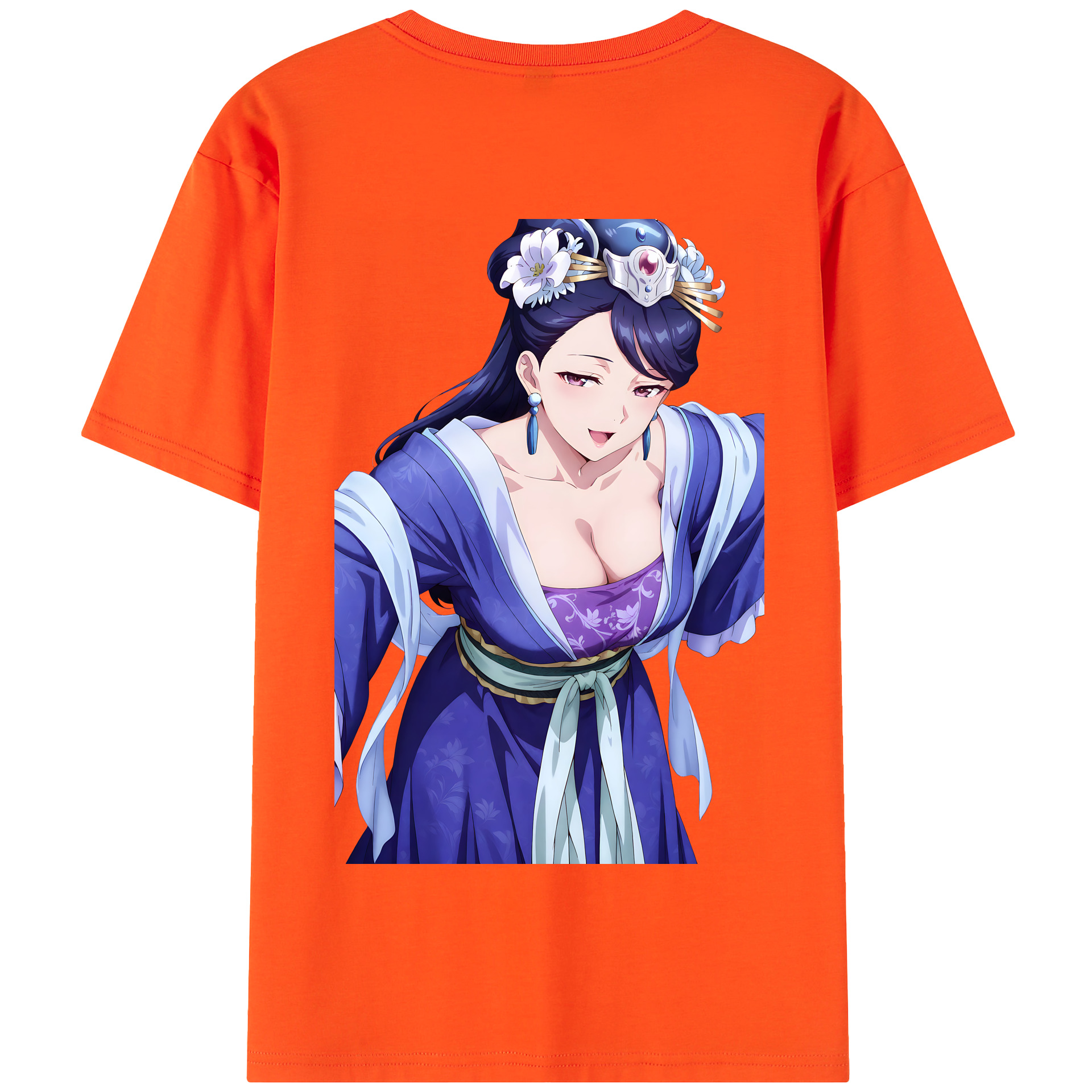 （画像用） 薬屋のひとりごと The Apothecary Diaries 綿100％半袖Tシャツ（背面プリント）