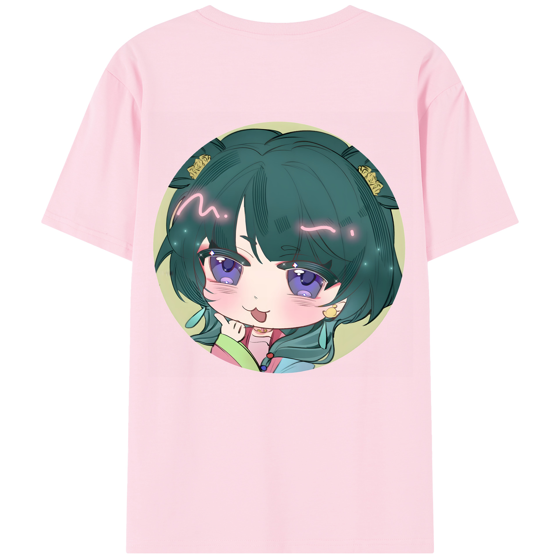 （画像用） 薬屋のひとりごと The Apothecary Diaries 綿100％半袖Tシャツ（背面プリント）