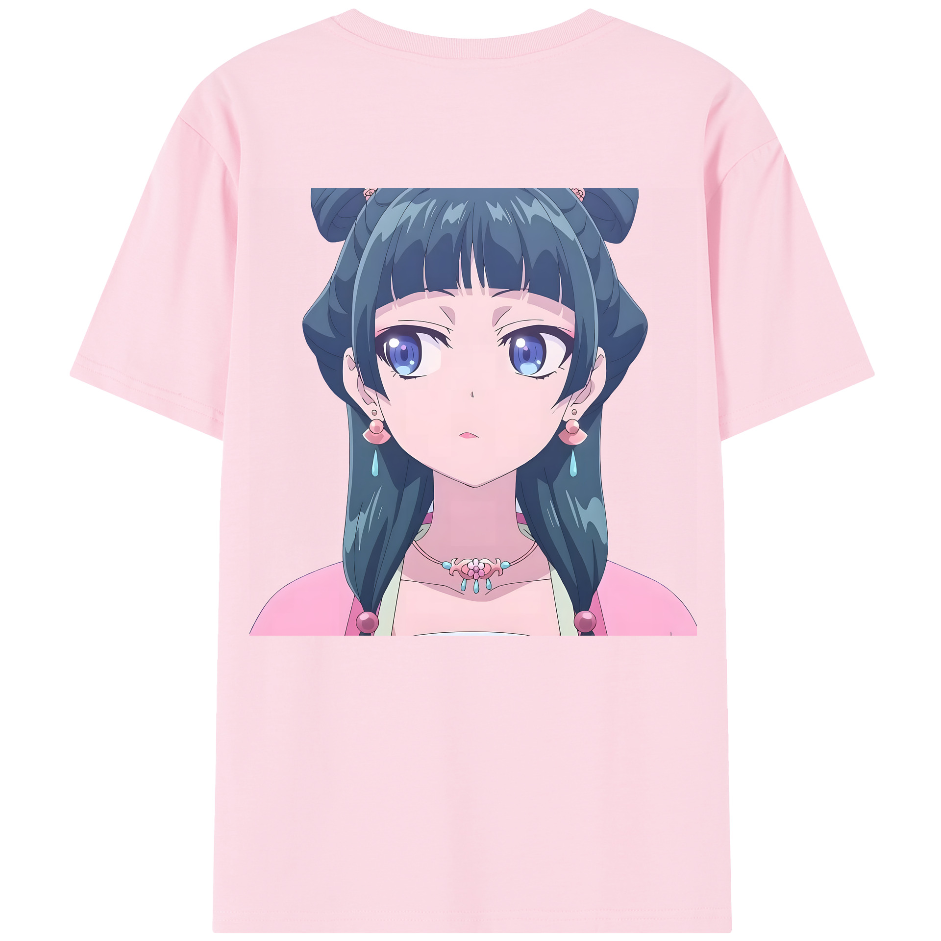 （画像用） 薬屋のひとりごと The Apothecary Diaries 綿100％半袖Tシャツ（背面プリント）