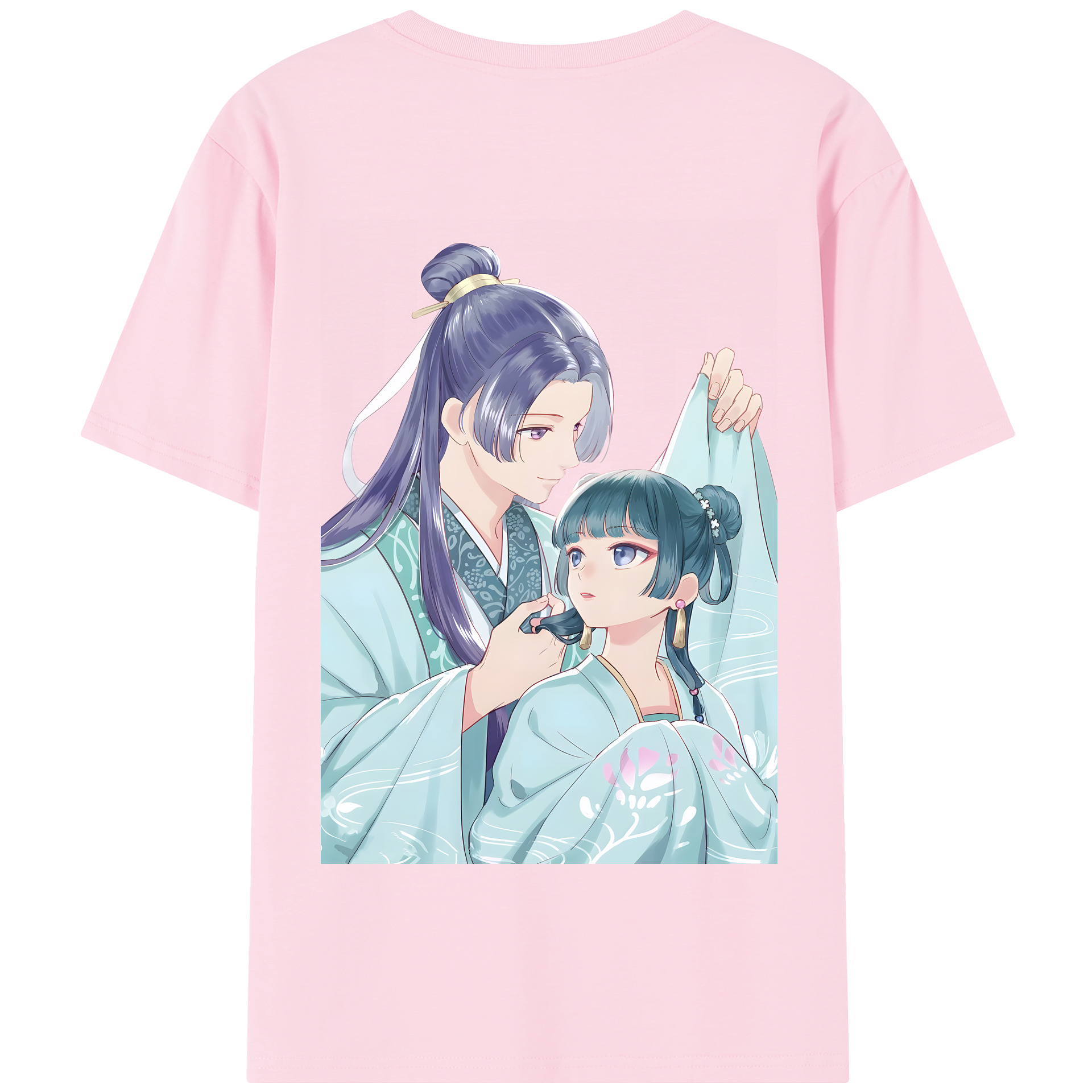 （画像用） 薬屋のひとりごと The Apothecary Diaries 綿100％半袖Tシャツ（背面プリント）