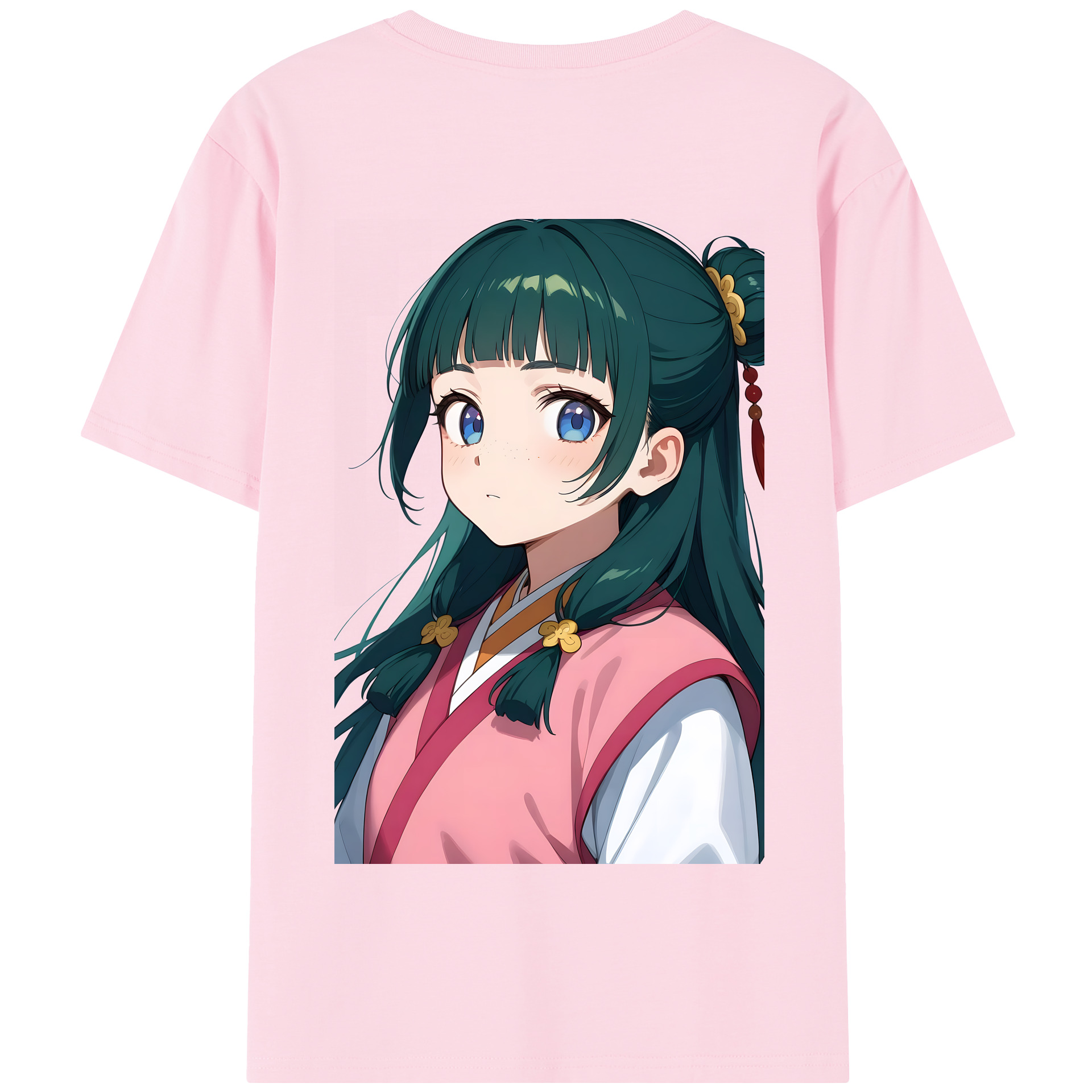 （画像用） 薬屋のひとりごと The Apothecary Diaries 綿100％半袖Tシャツ（背面プリント）