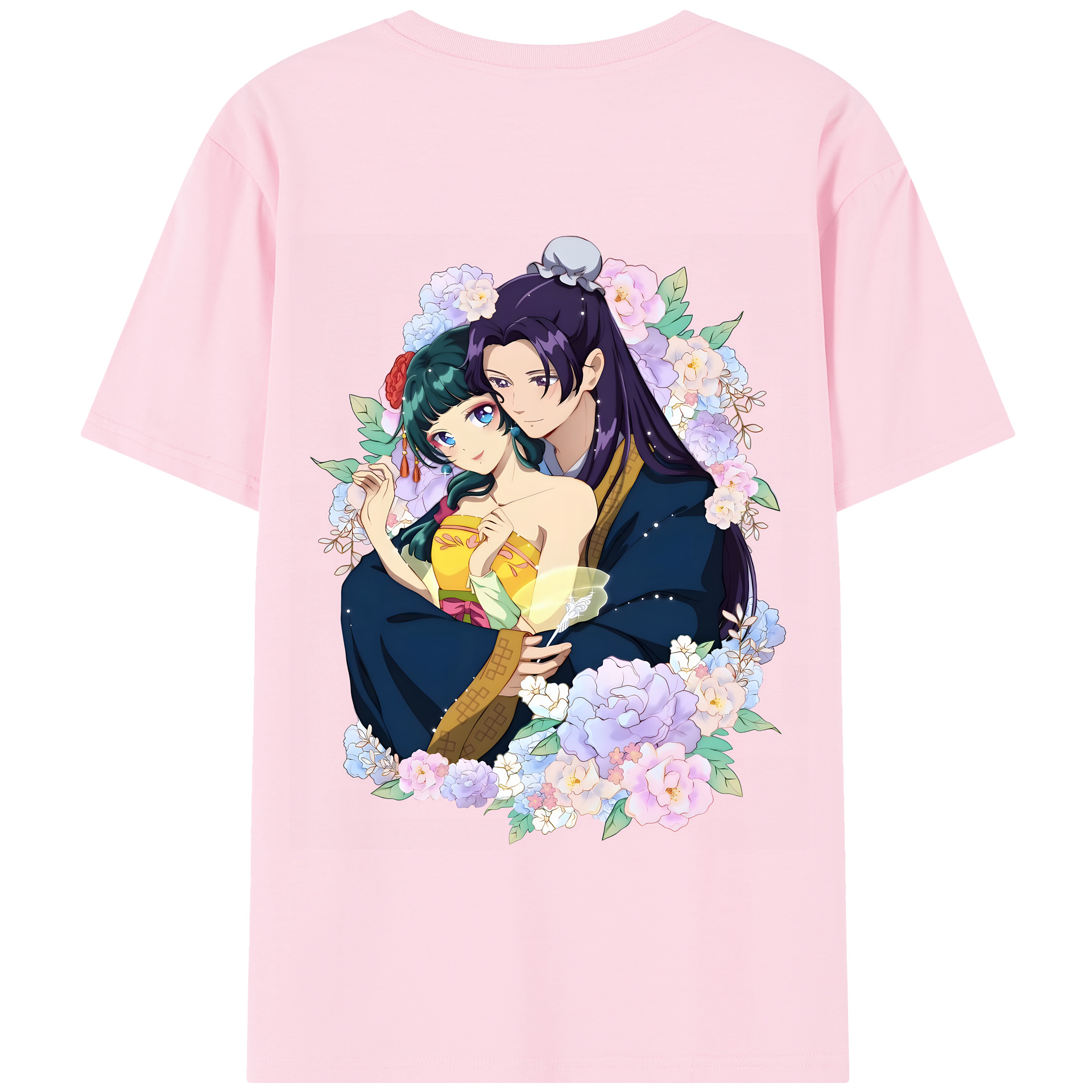 （画像用） 薬屋のひとりごと The Apothecary Diaries 綿100％半袖Tシャツ（背面プリント）