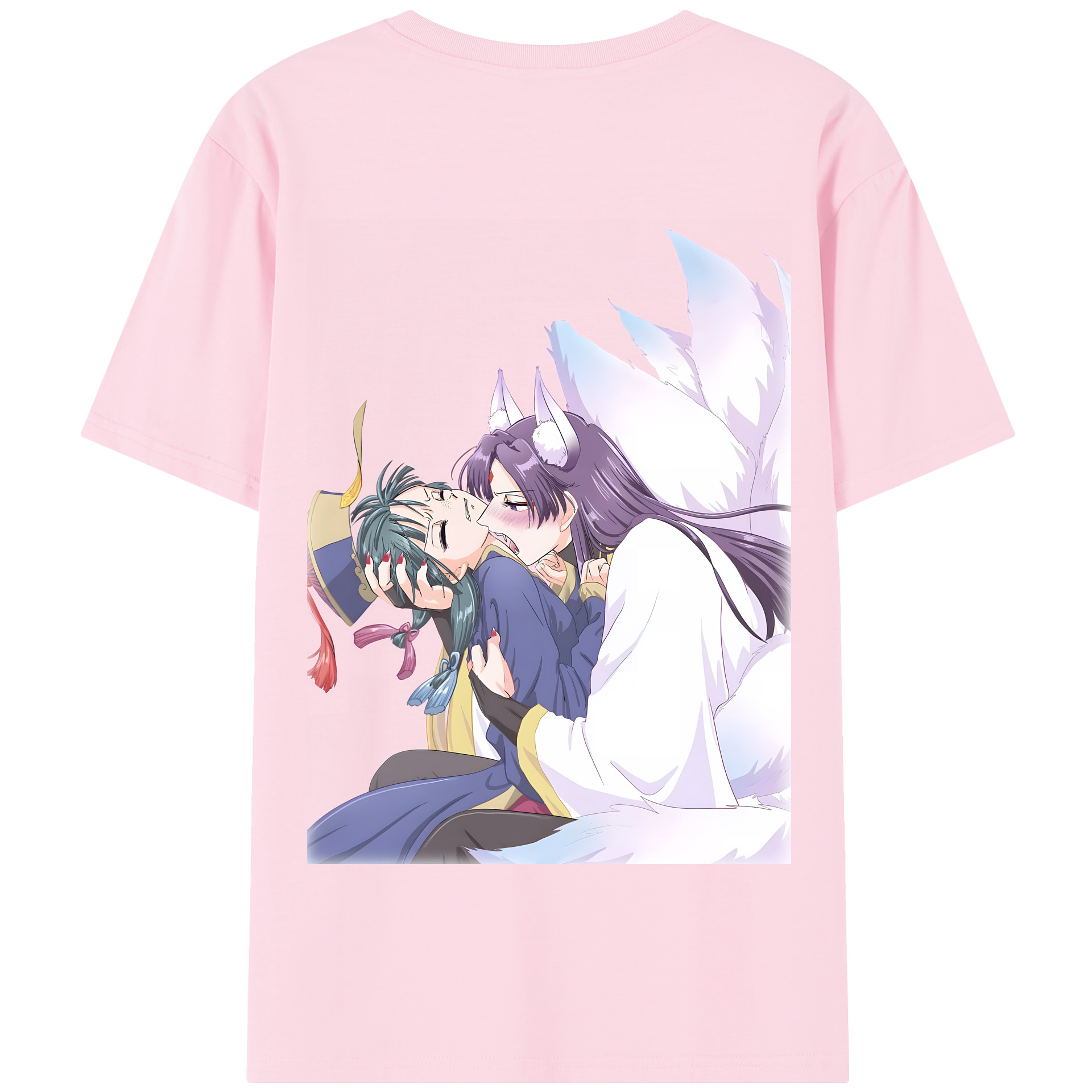 （画像用） 薬屋のひとりごと The Apothecary Diaries 綿100％半袖Tシャツ（背面プリント）