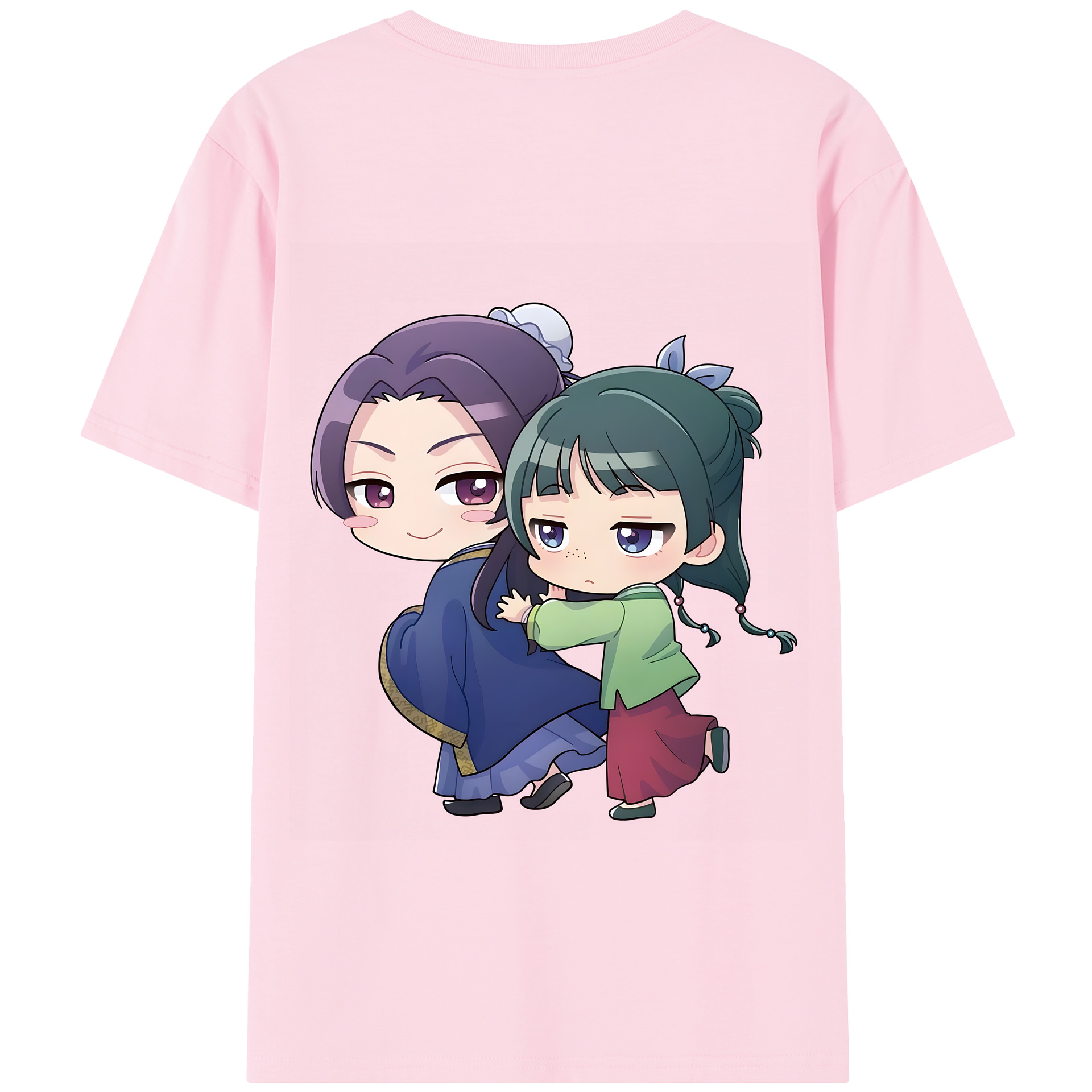 （画像用） 薬屋のひとりごと The Apothecary Diaries 綿100％半袖Tシャツ（背面プリント）