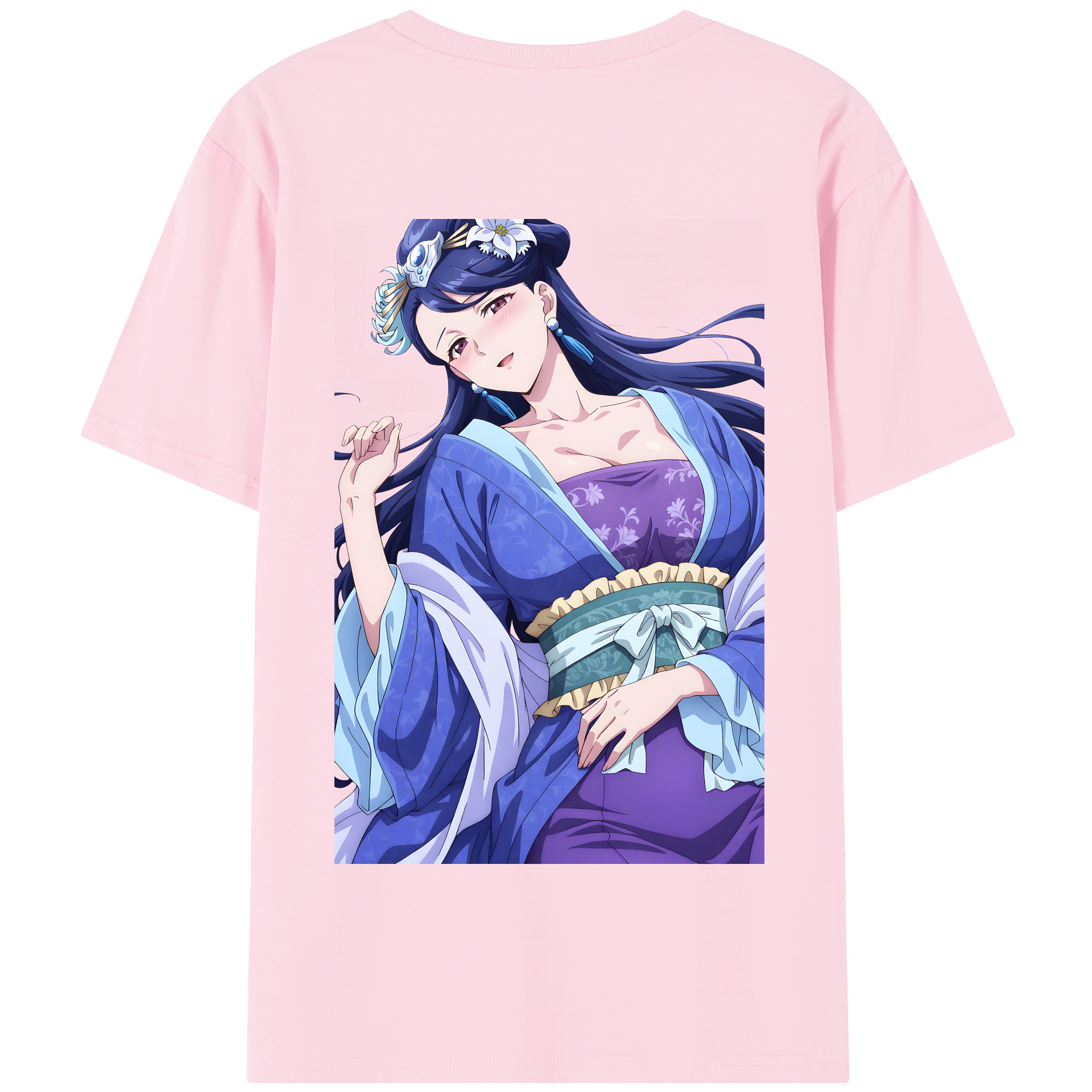 （画像用） 薬屋のひとりごと The Apothecary Diaries 綿100％半袖Tシャツ（背面プリント）