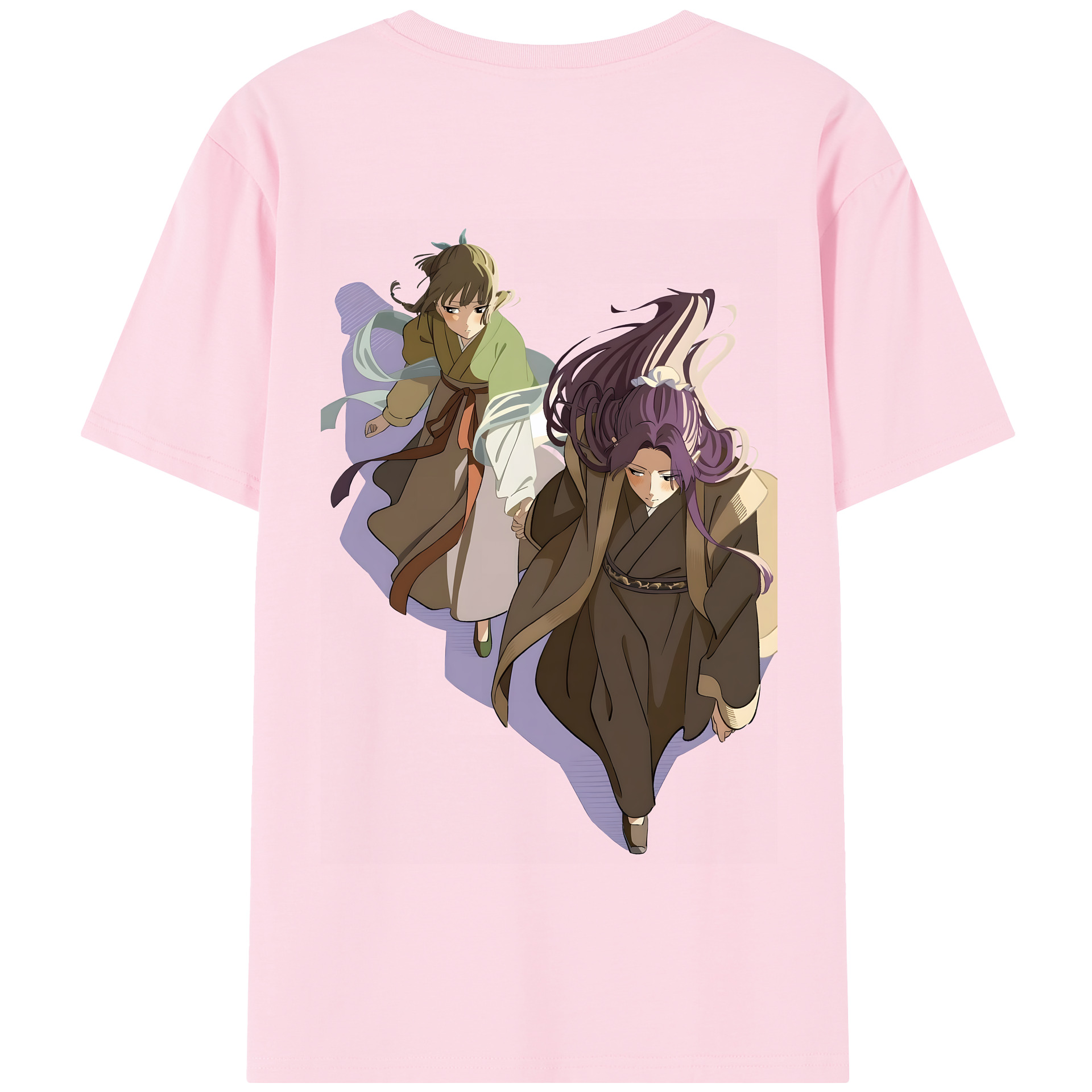 （画像用） 薬屋のひとりごと The Apothecary Diaries 綿100％半袖Tシャツ（背面プリント）