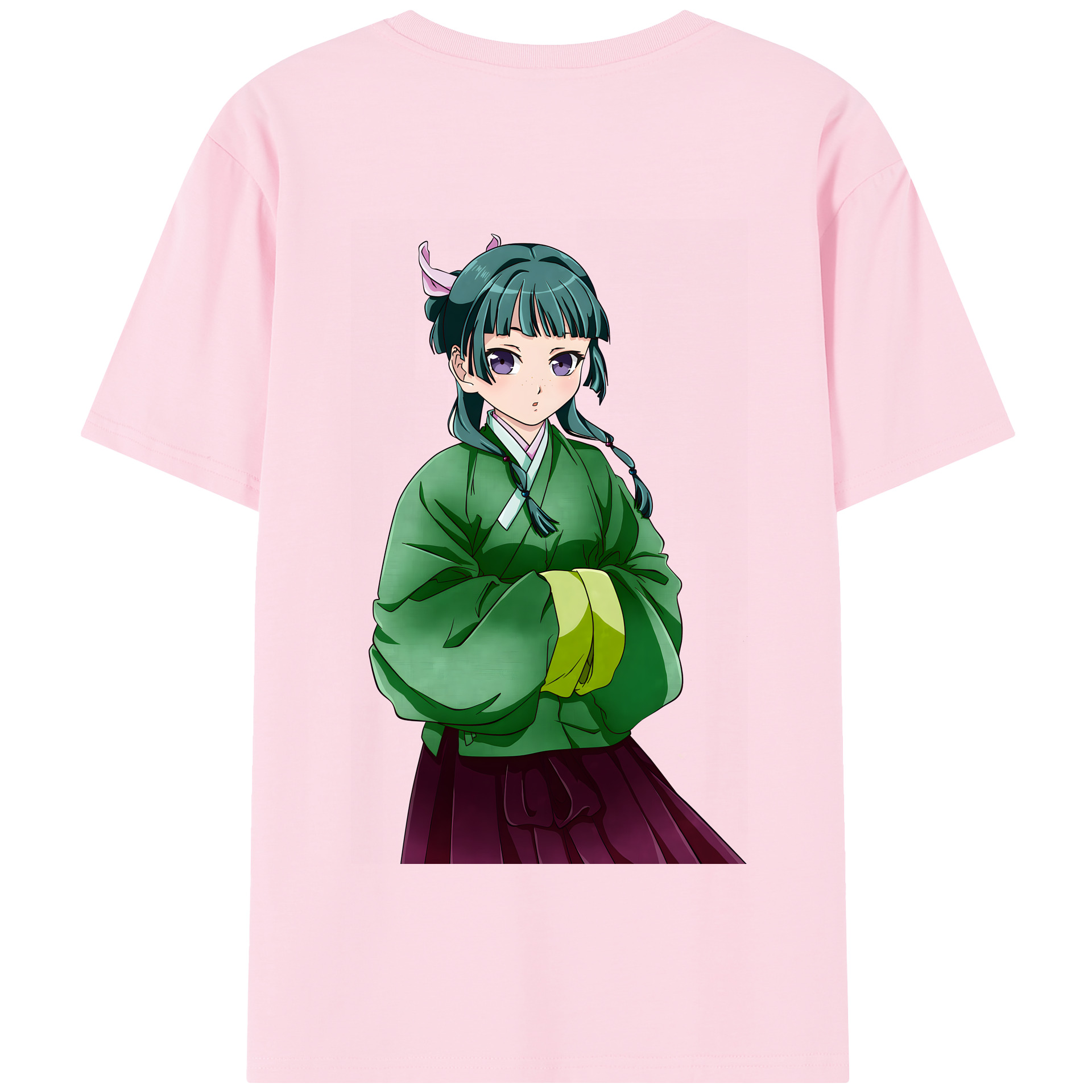 （画像用） 薬屋のひとりごと The Apothecary Diaries 綿100％半袖Tシャツ（背面プリント）