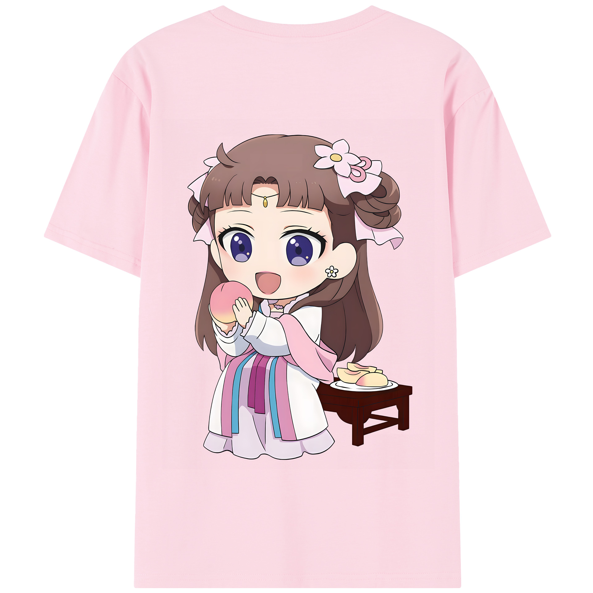 （画像用） 薬屋のひとりごと The Apothecary Diaries 綿100％半袖Tシャツ（背面プリント）