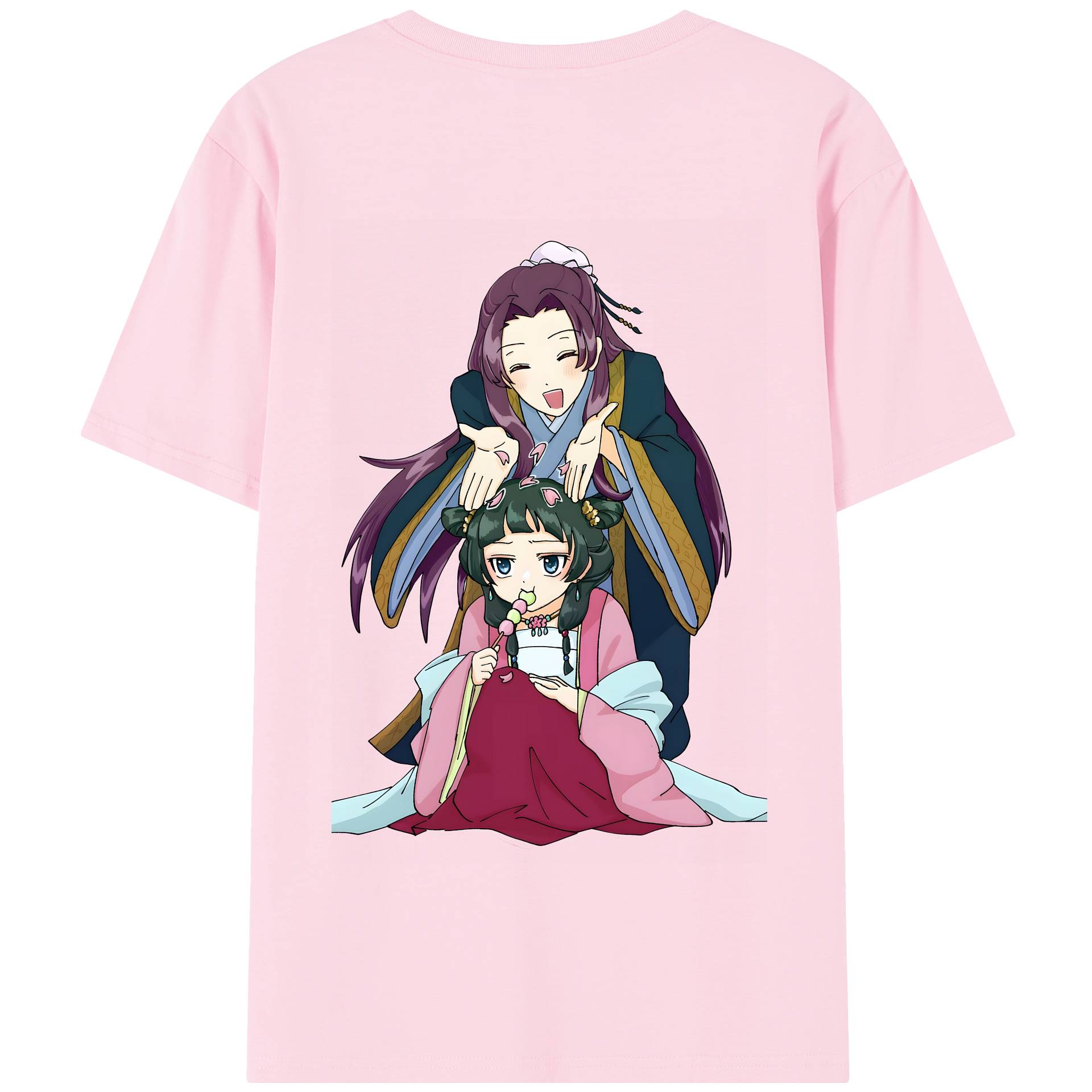 （画像用） 薬屋のひとりごと The Apothecary Diaries 綿100％半袖Tシャツ（背面プリント）