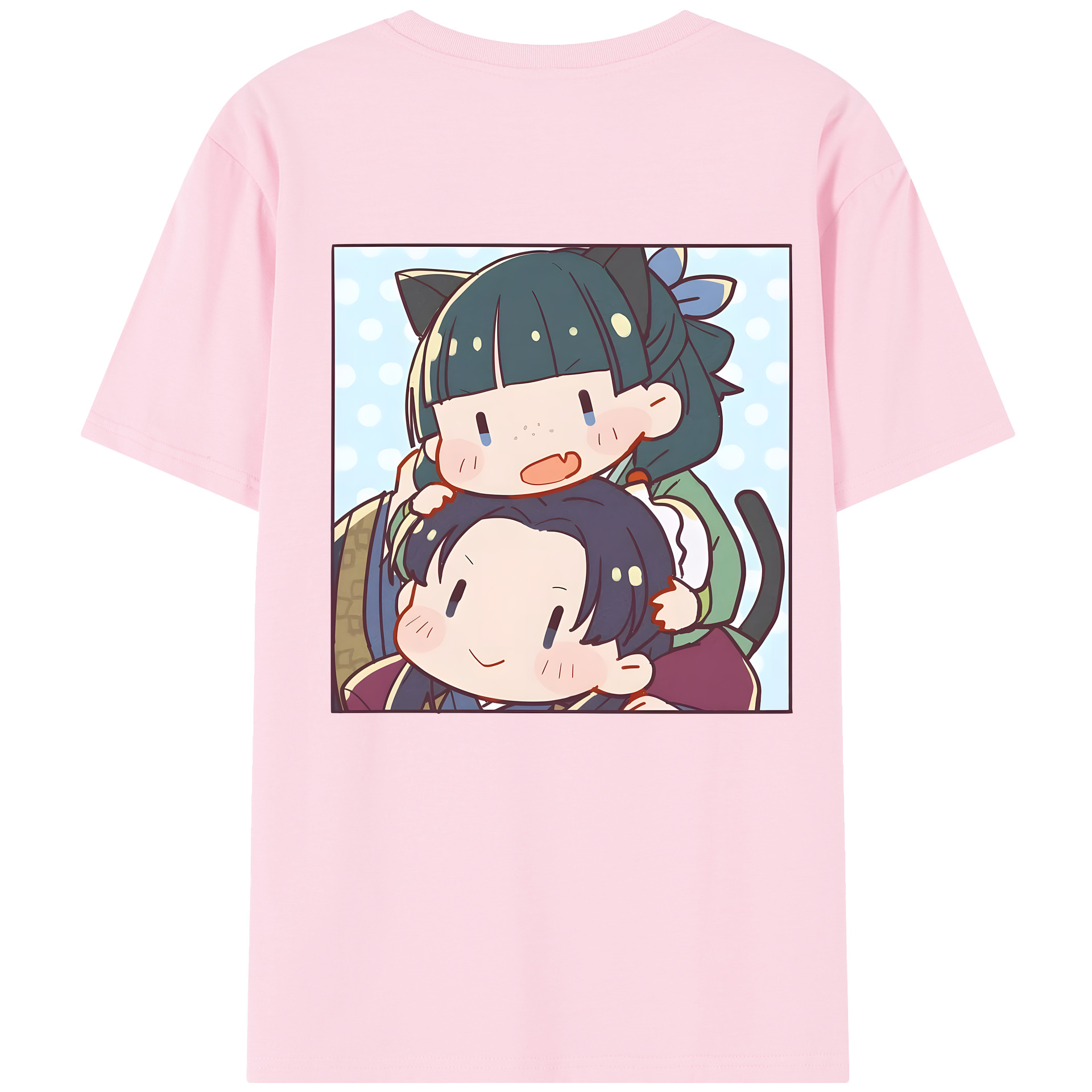 （画像用） 薬屋のひとりごと The Apothecary Diaries 綿100％半袖Tシャツ（背面プリント）