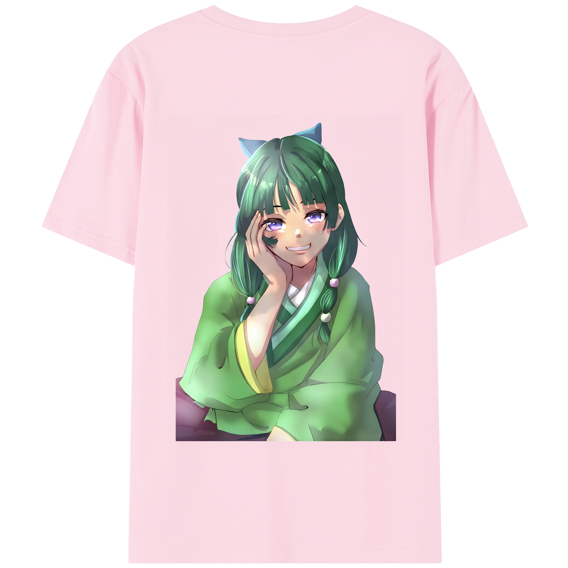 （画像用） 薬屋のひとりごと The Apothecary Diaries 綿100％半袖Tシャツ（背面プリント）