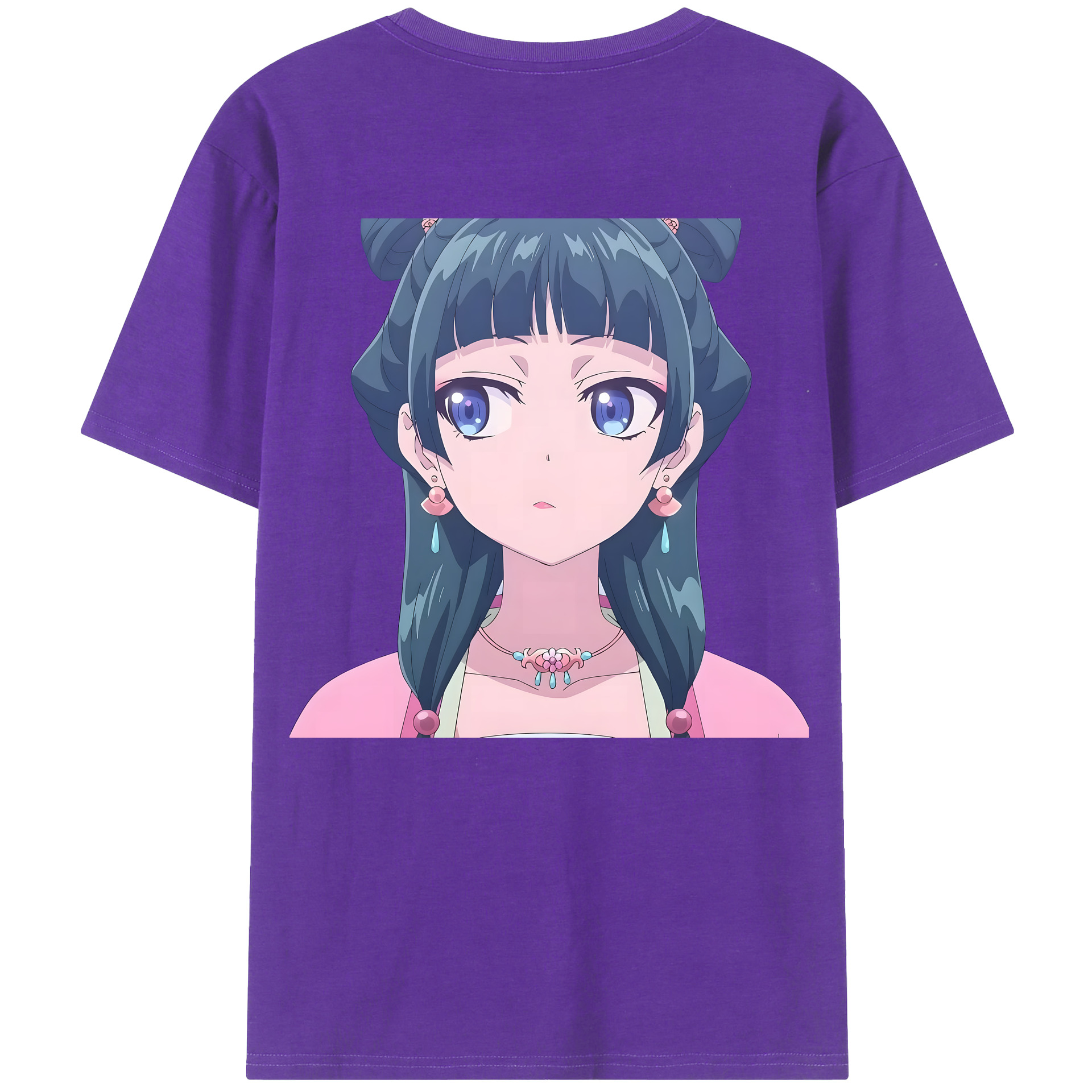 （画像用） 薬屋のひとりごと The Apothecary Diaries 綿100％半袖Tシャツ（背面プリント）