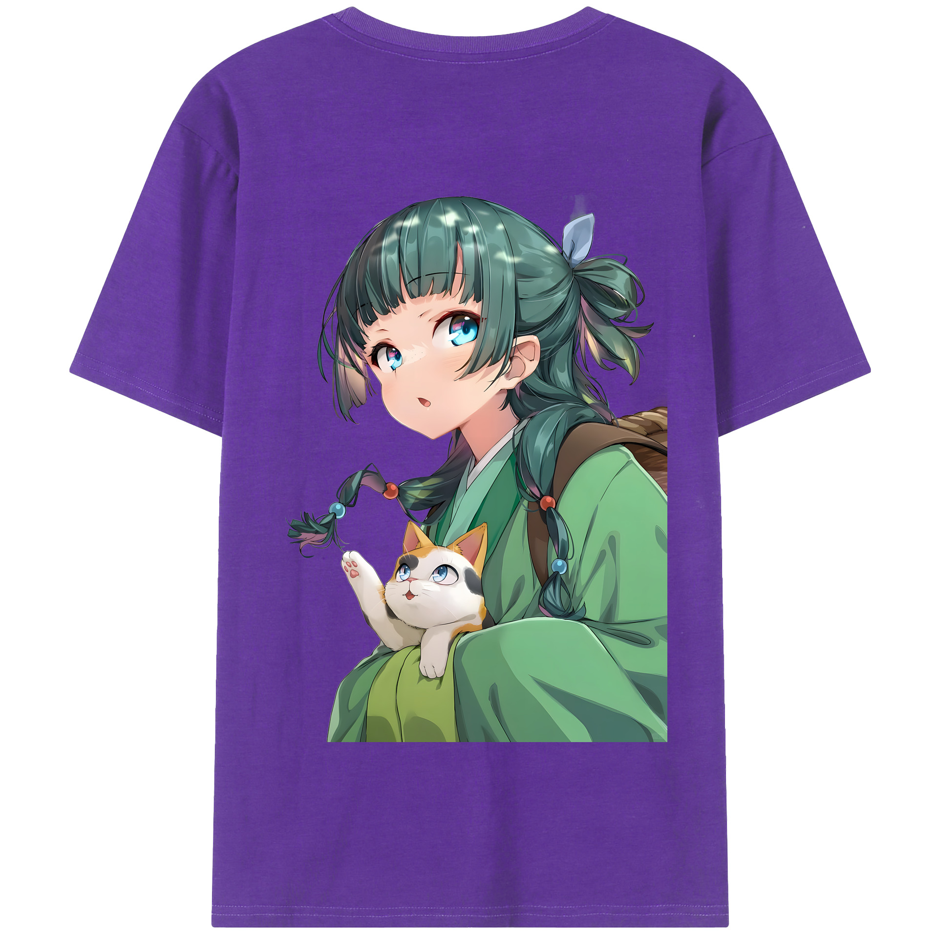 （画像用） 薬屋のひとりごと The Apothecary Diaries 綿100％半袖Tシャツ（背面プリント）