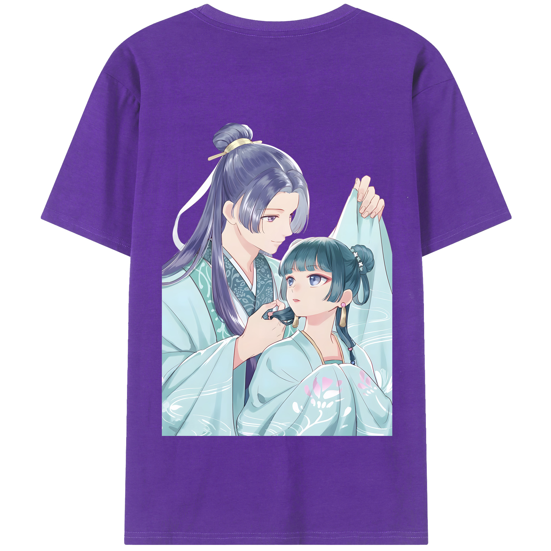 （画像用） 薬屋のひとりごと The Apothecary Diaries 綿100％半袖Tシャツ（背面プリント）