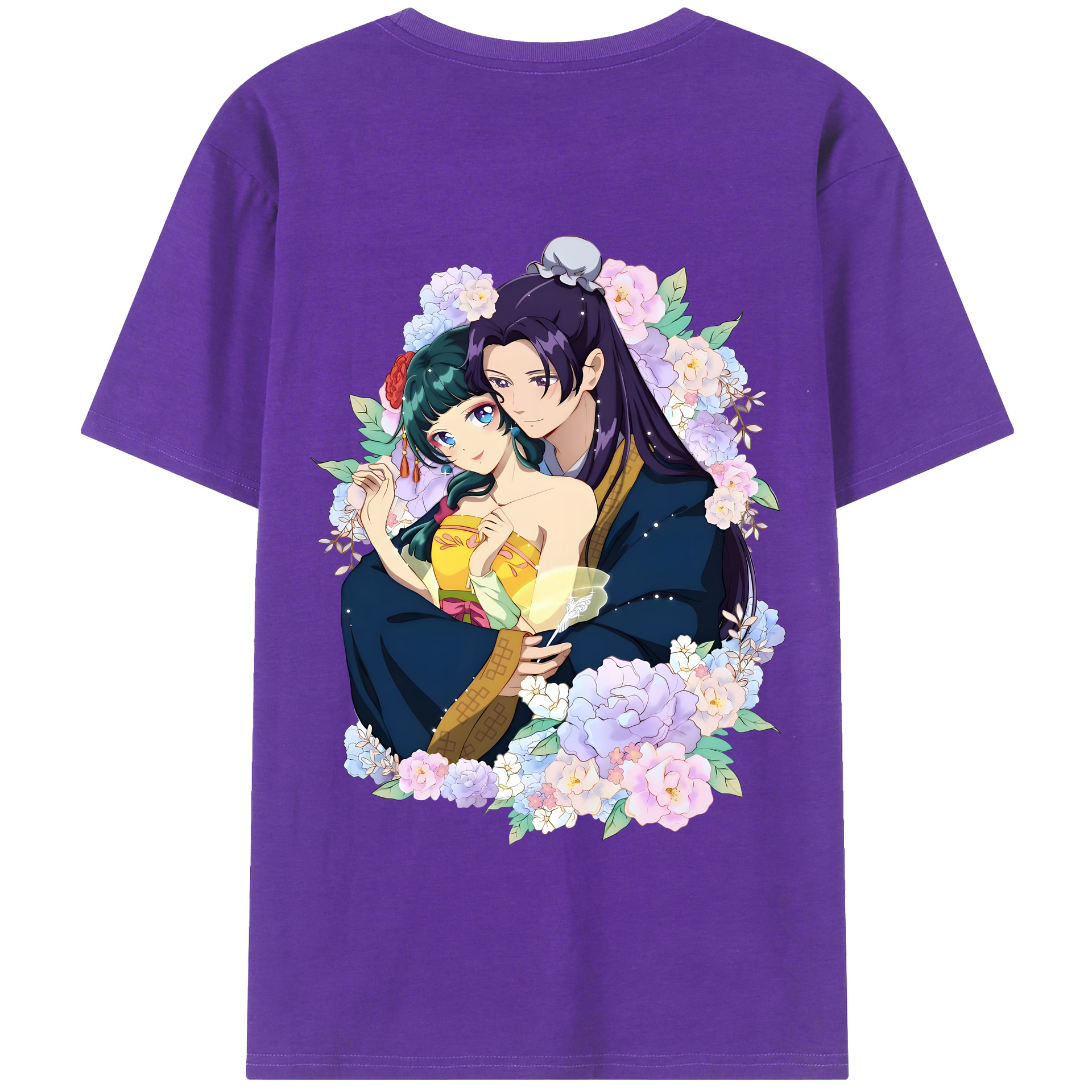 （画像用） 薬屋のひとりごと The Apothecary Diaries 綿100％半袖Tシャツ（背面プリント）