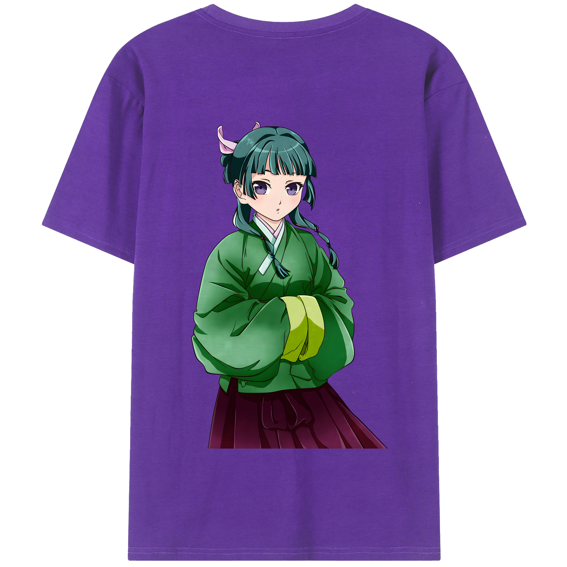 （画像用） 薬屋のひとりごと The Apothecary Diaries 綿100％半袖Tシャツ（背面プリント）