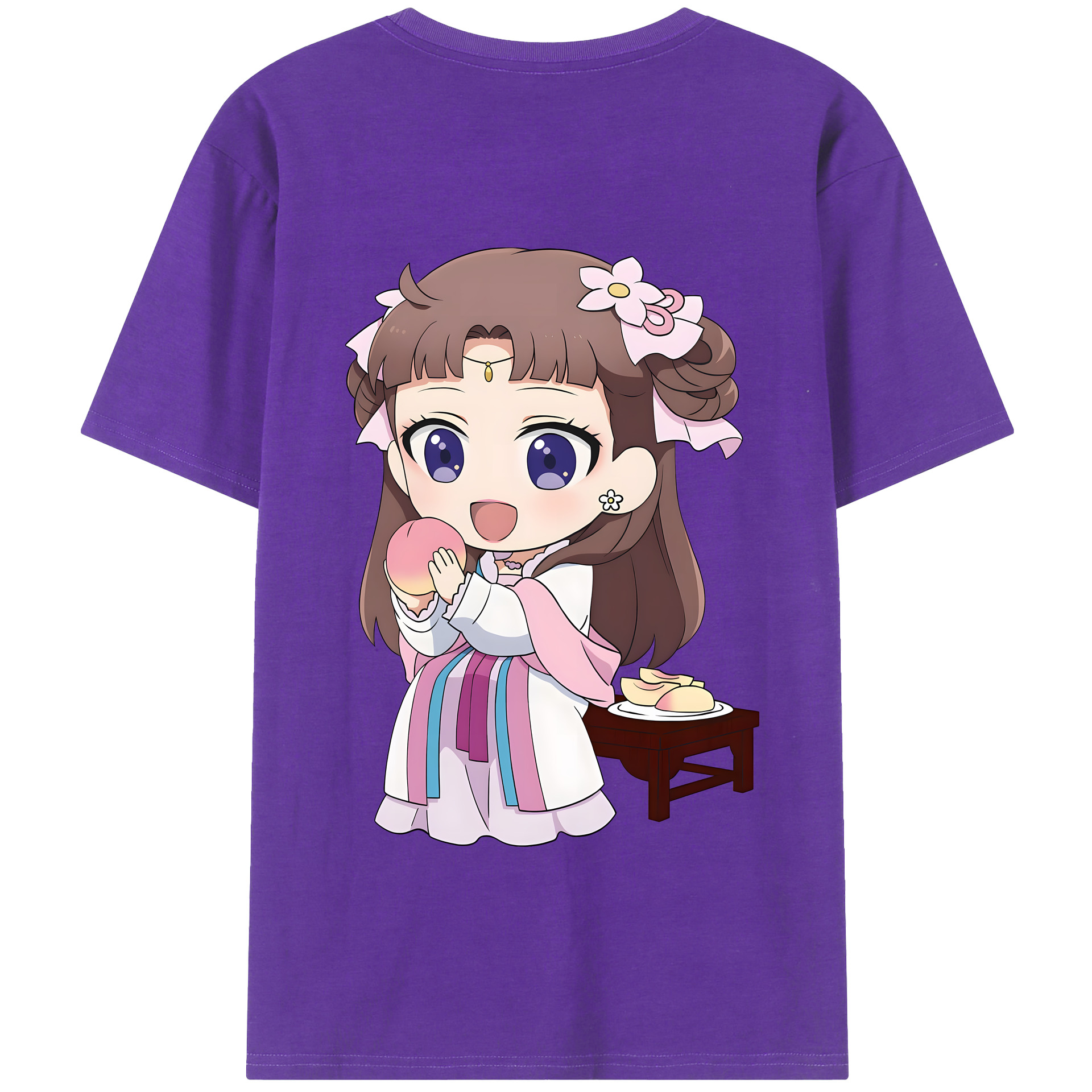 （画像用） 薬屋のひとりごと The Apothecary Diaries 綿100％半袖Tシャツ（背面プリント）