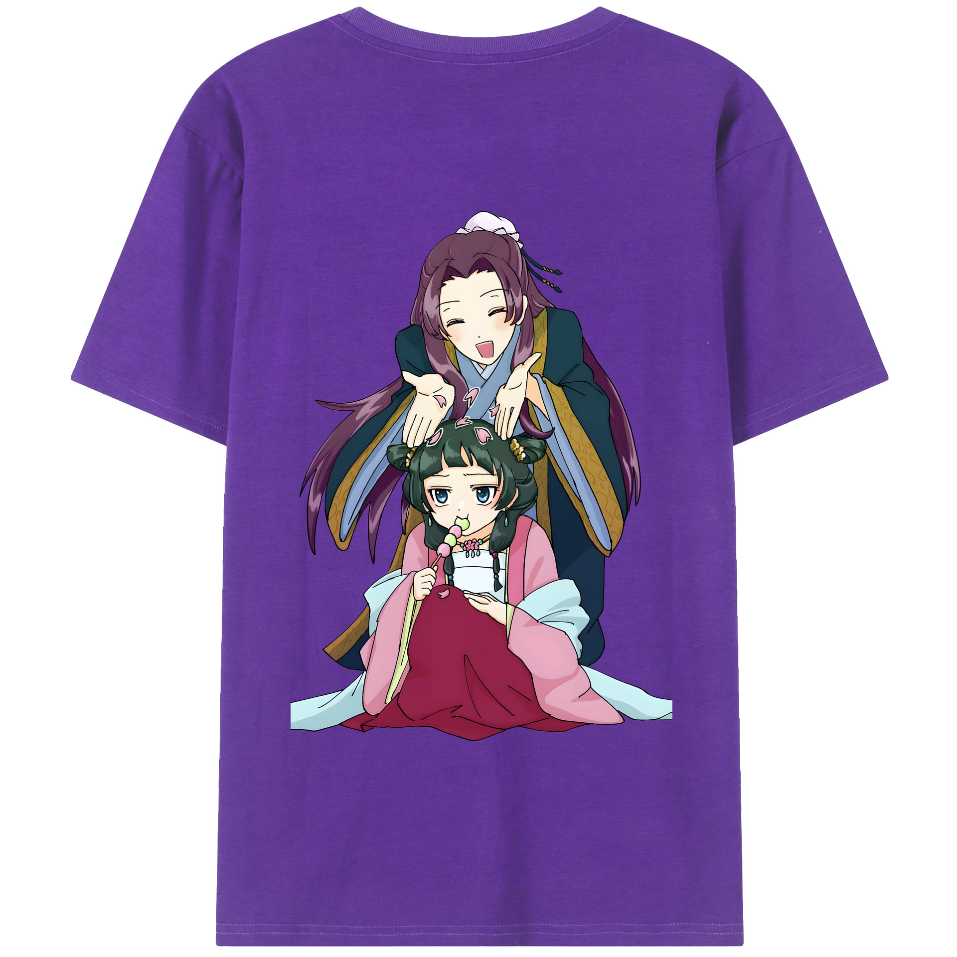 （画像用） 薬屋のひとりごと The Apothecary Diaries 綿100％半袖Tシャツ（背面プリント）