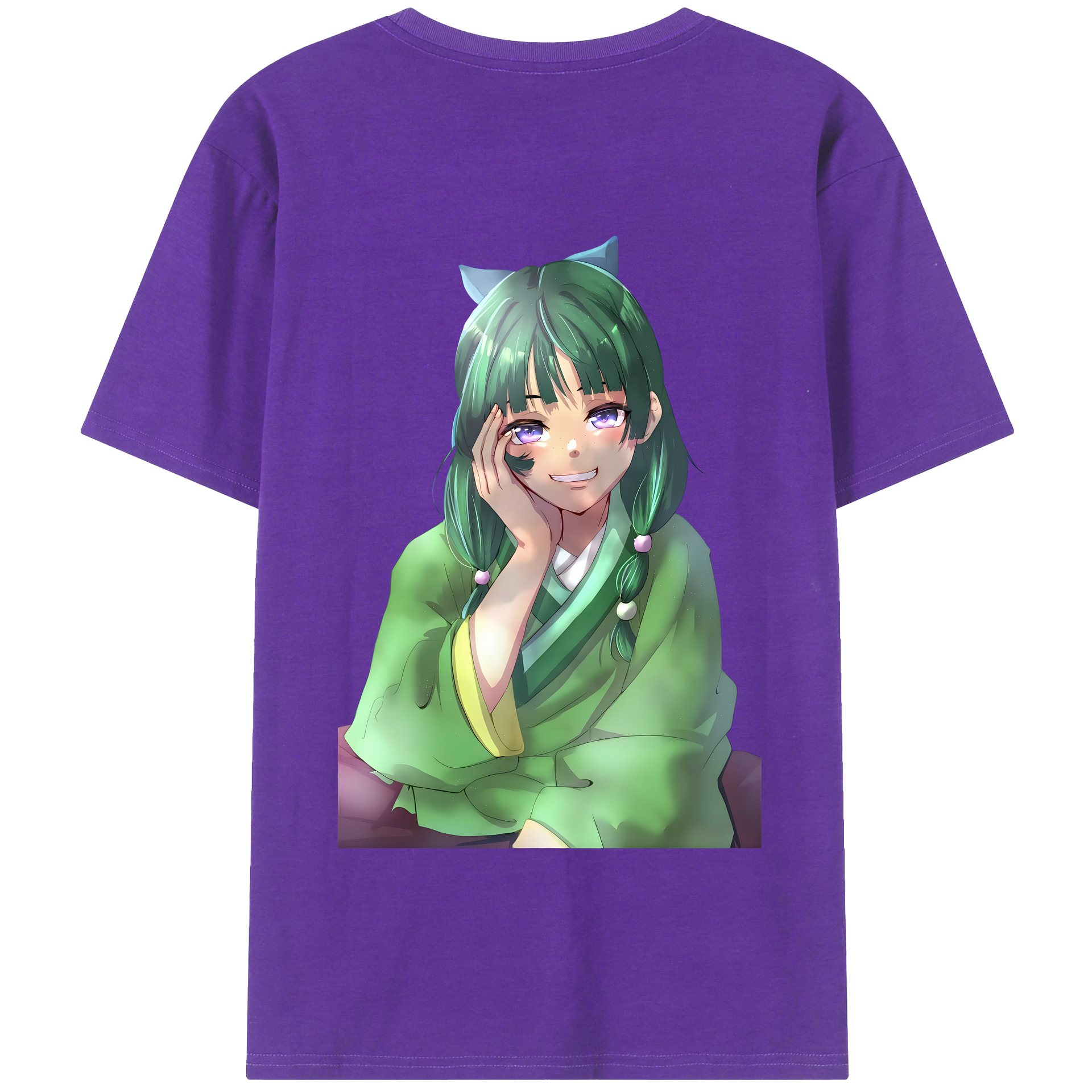 （画像用） 薬屋のひとりごと The Apothecary Diaries 綿100％半袖Tシャツ（背面プリント）