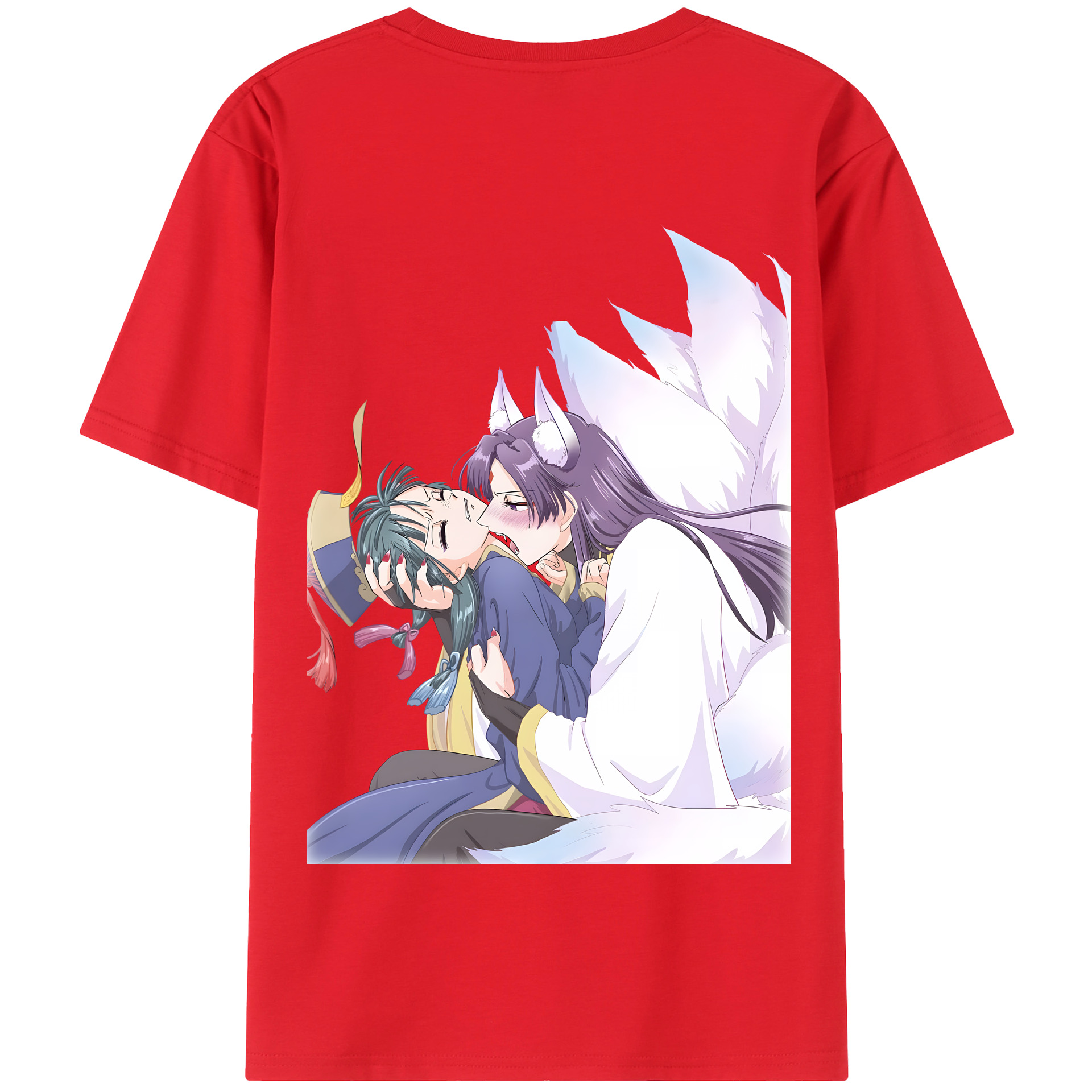 （画像用） 薬屋のひとりごと The Apothecary Diaries 綿100％半袖Tシャツ（背面プリント）