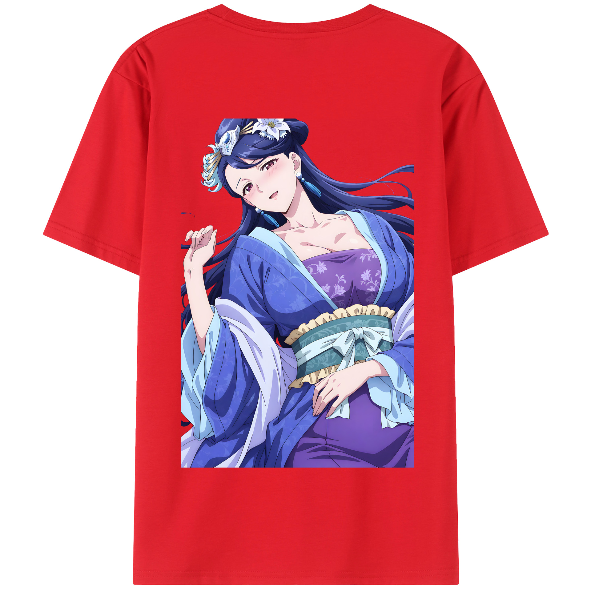 （画像用） 薬屋のひとりごと The Apothecary Diaries 綿100％半袖Tシャツ（背面プリント）