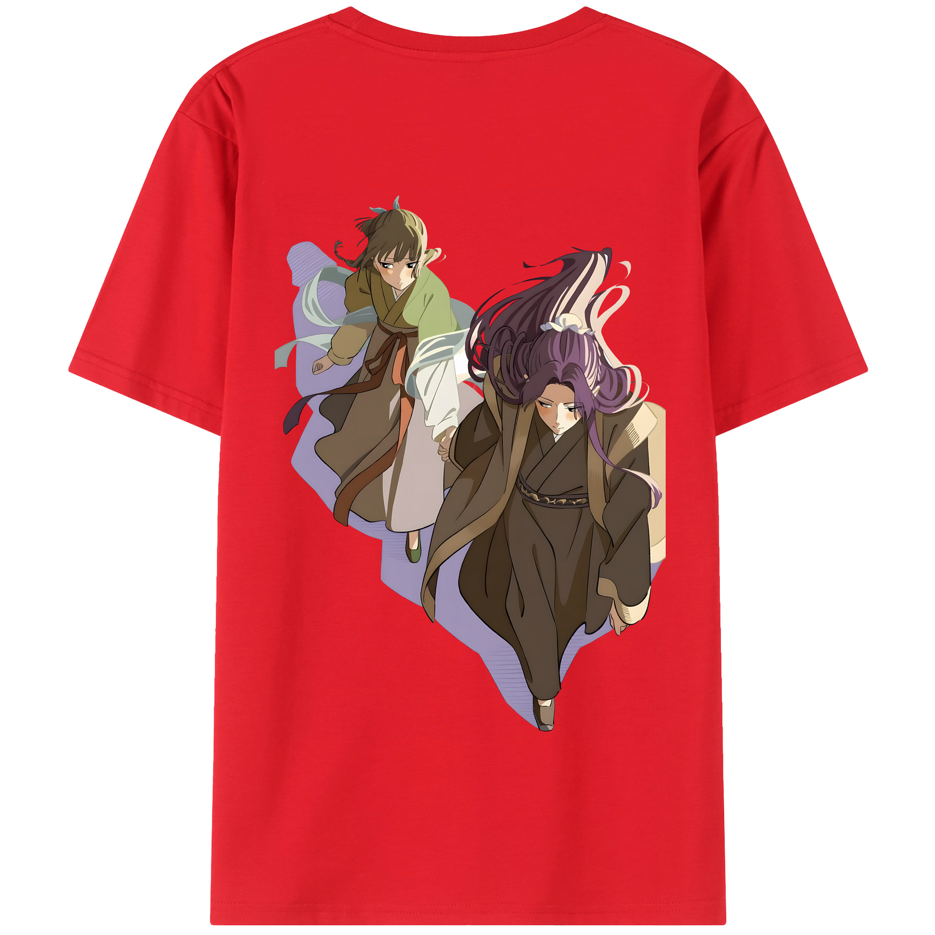 （画像用） 薬屋のひとりごと The Apothecary Diaries 綿100％半袖Tシャツ（背面プリント）